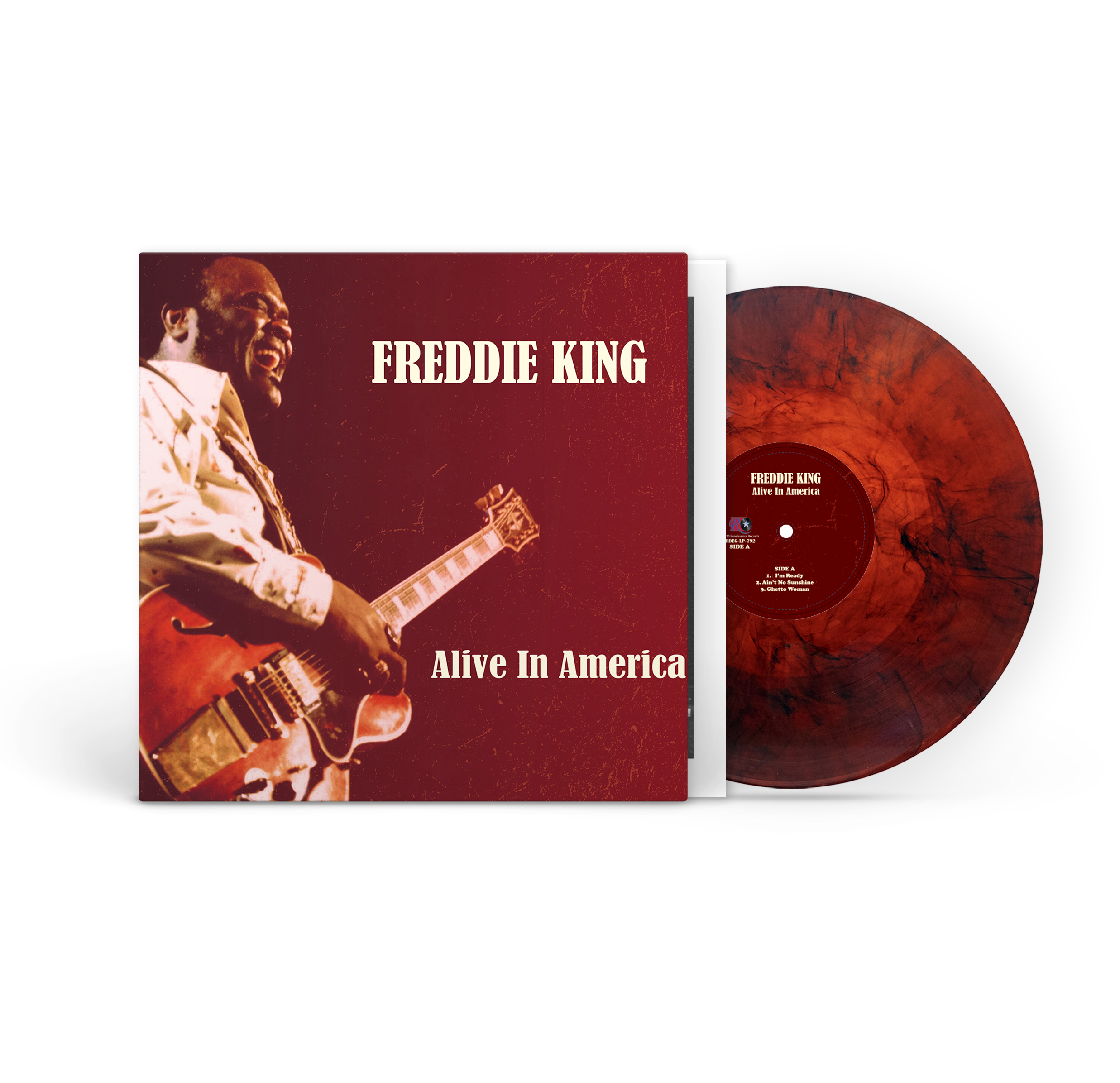 Freddie King - Alive In America [3LP] Red Marble