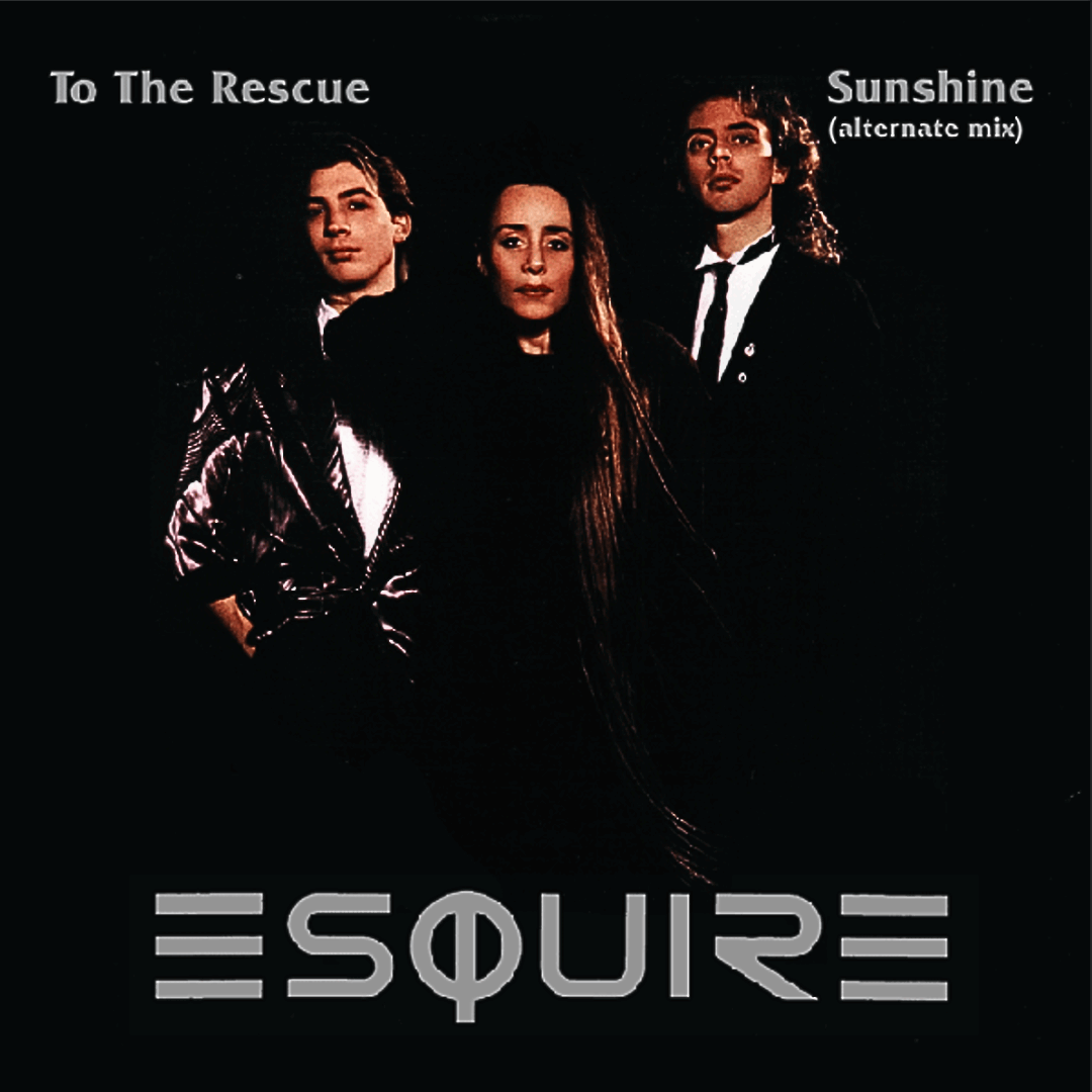 Esquire - To The Rescue b/w Sunshine (alt. mix) [7"LP/45 RPM] Clear Vinyl Single - Renaissance Records US