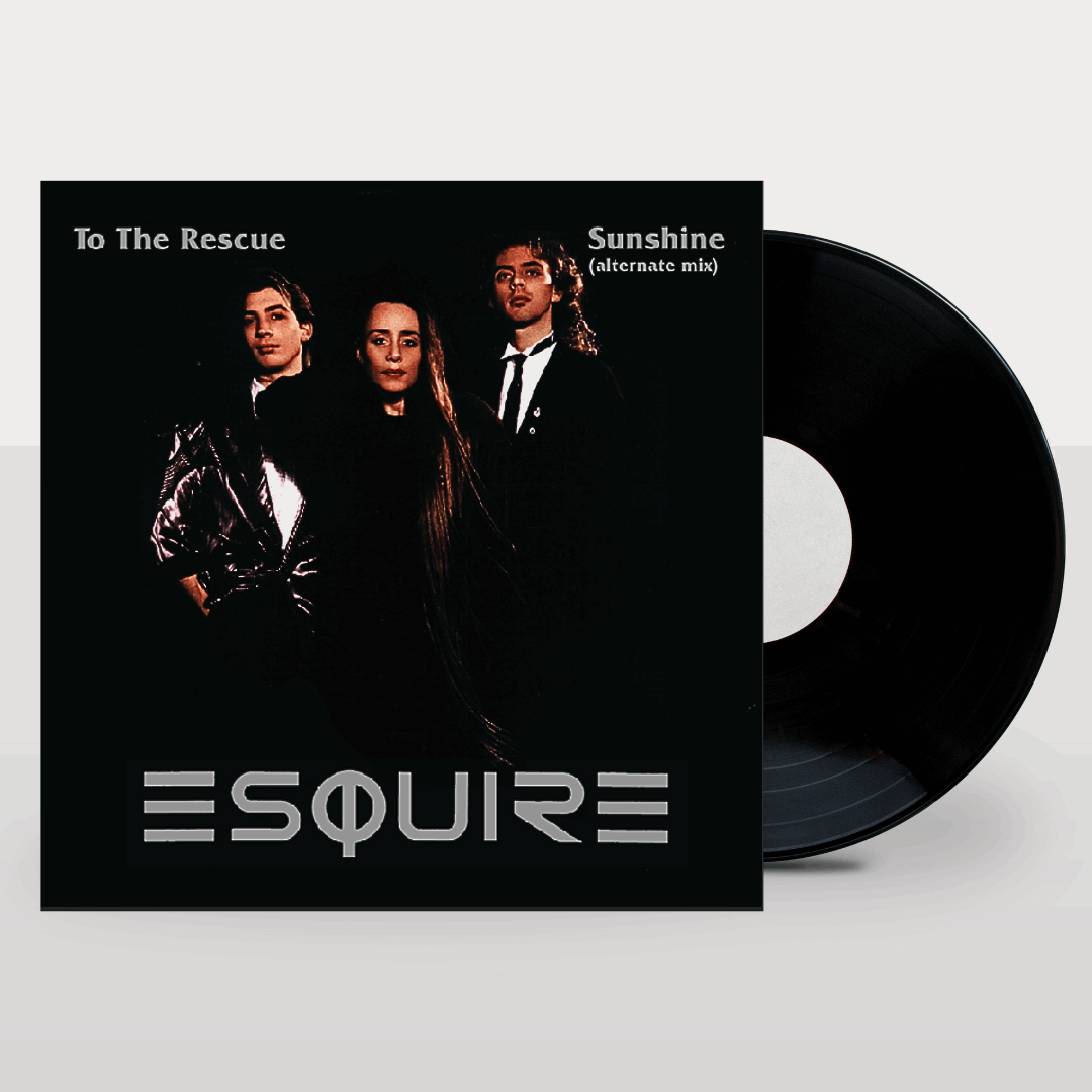 Esquire - To The Rescue b/w Sunshine (alt. mix) [7"LP/45 RPM] Clear Vinyl Single - Renaissance Records US