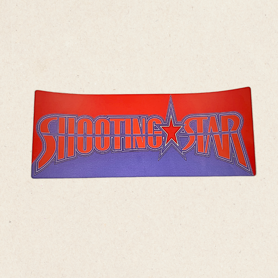 Shooting Star Logo Bumper Sticker