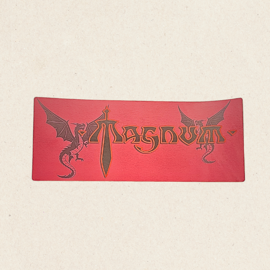 Magnum Logo Bumper Sticker