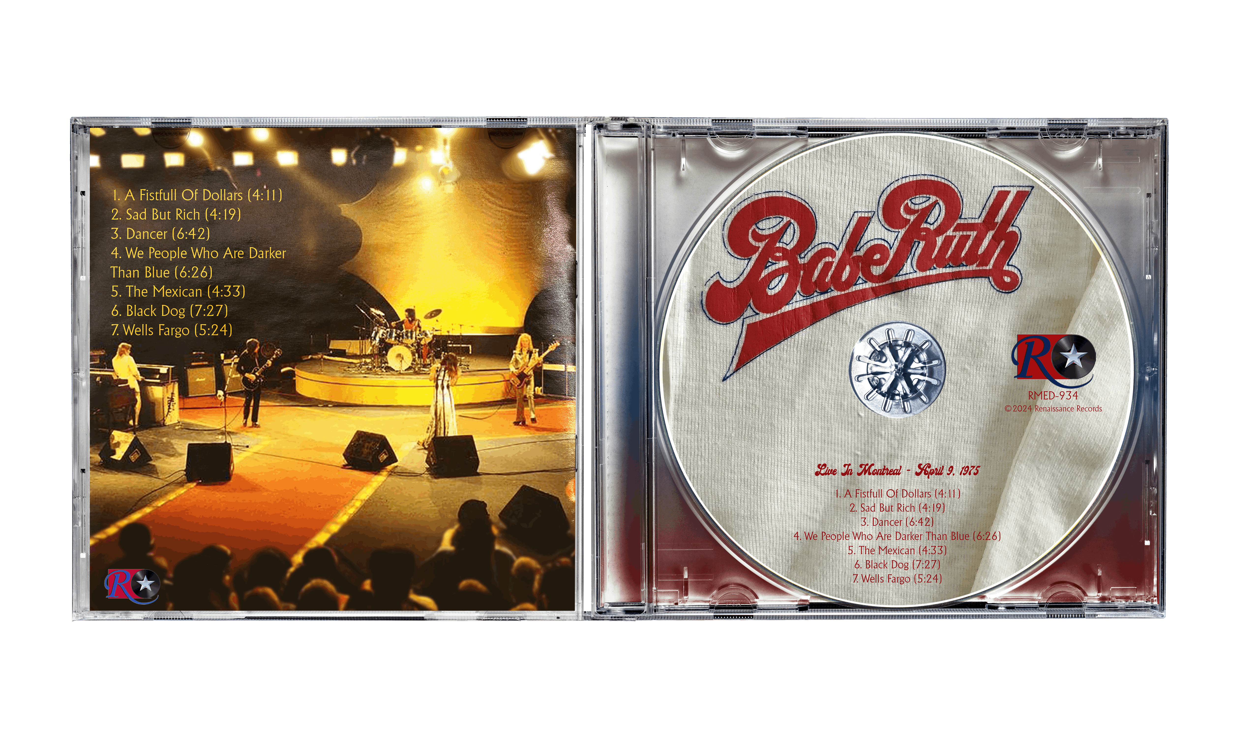 Babe Ruth - Live In Montreal April 9, 1975 [CD]