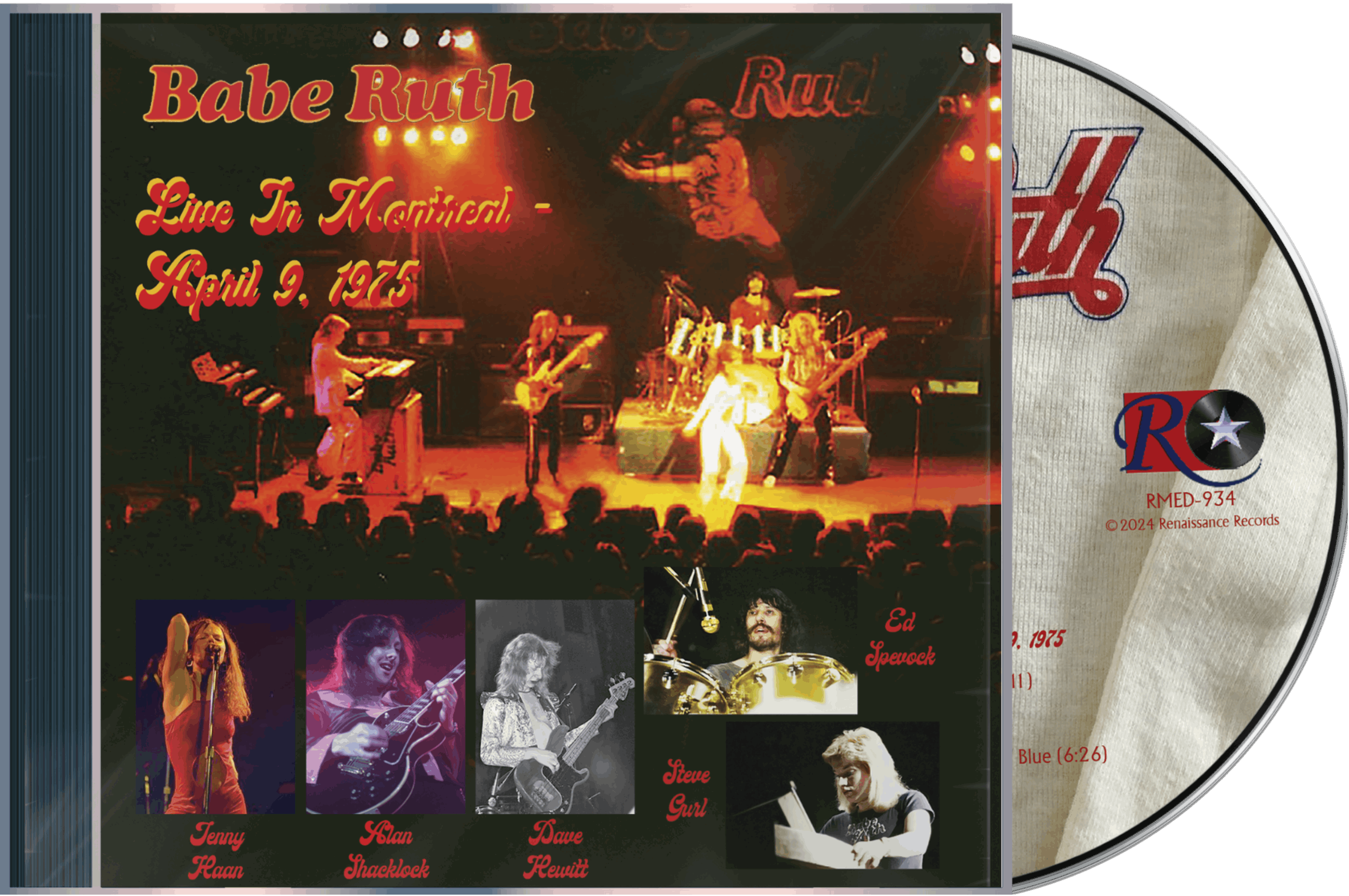 Babe Ruth - Live In Montreal April 9, 1975 [CD]