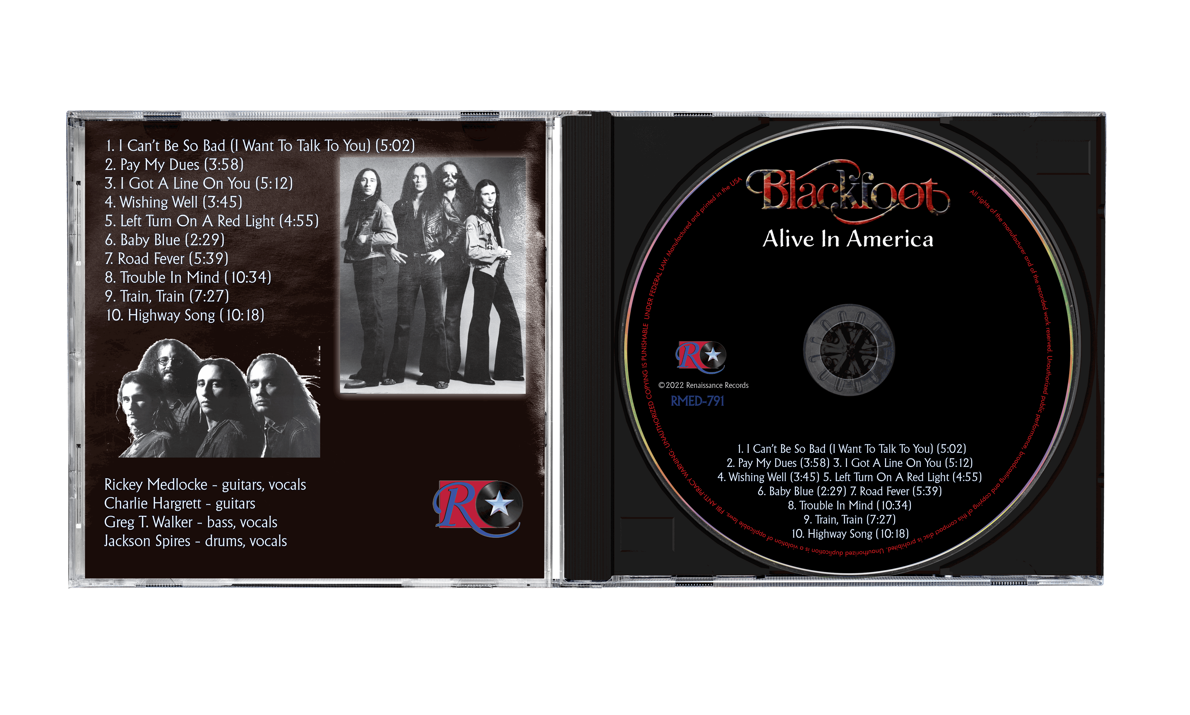 Blackfoot - Alive in America [CD]