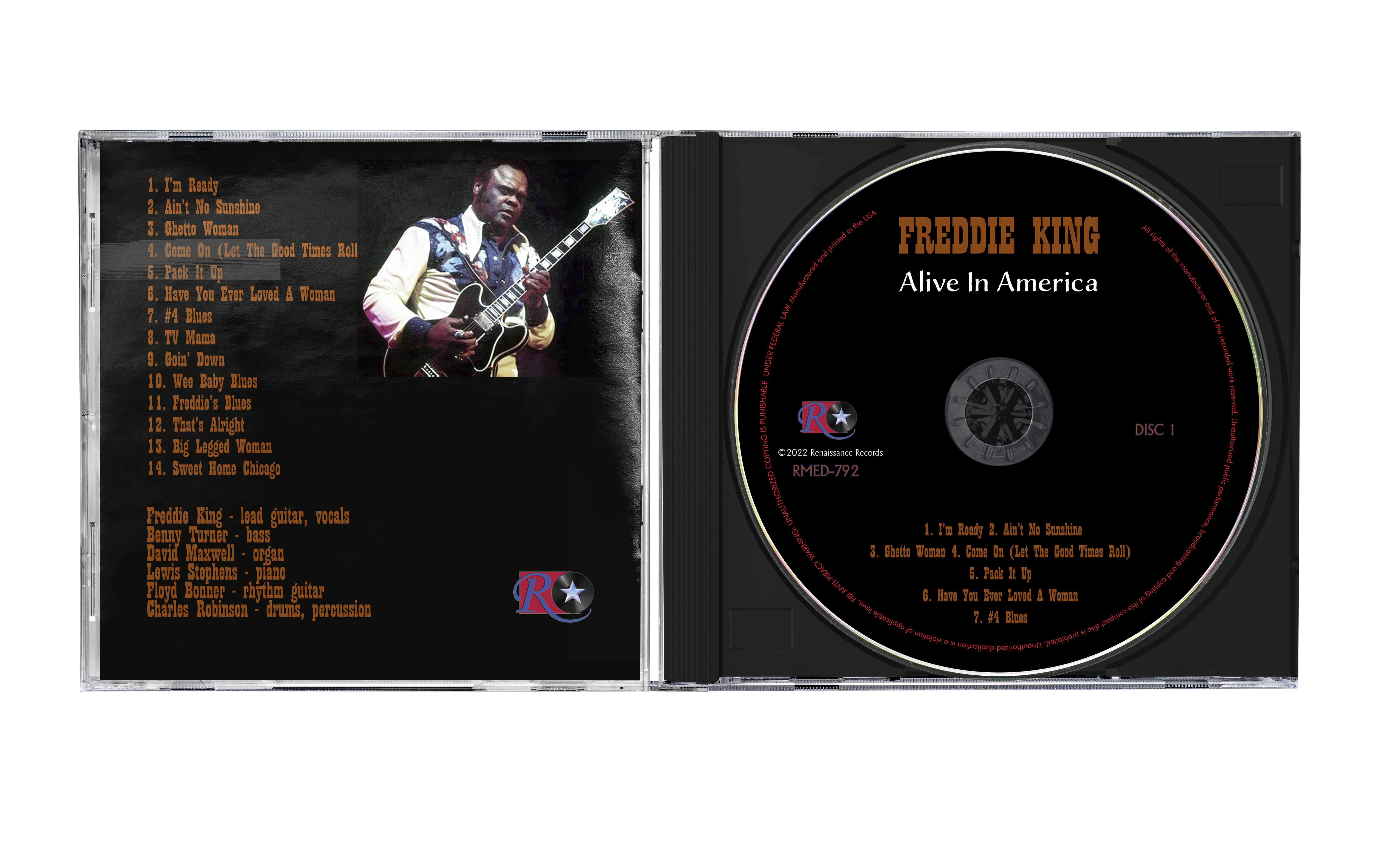 Freddie King - Alive In America [CD]