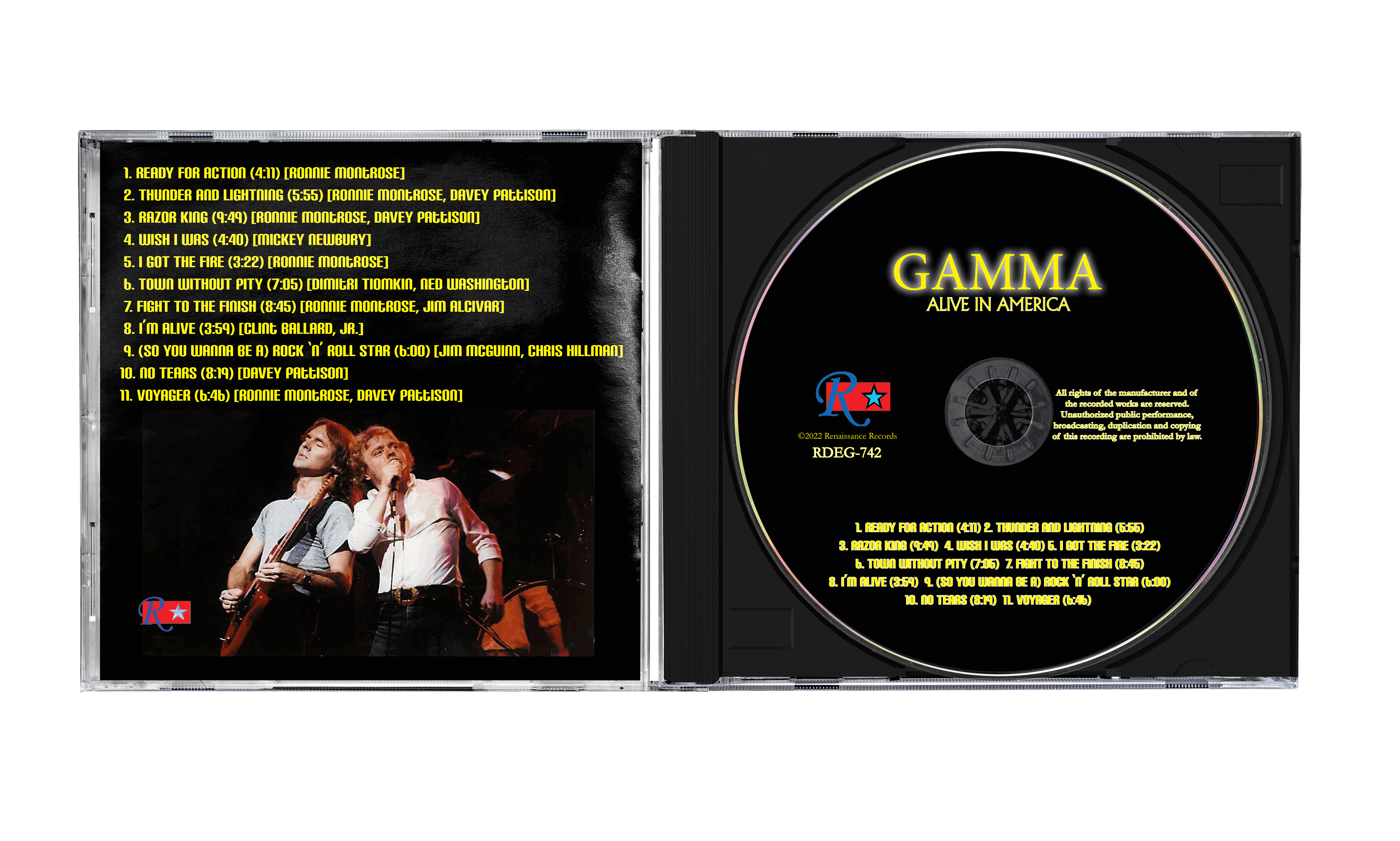 Gamma 5 - Alive In America [CD]