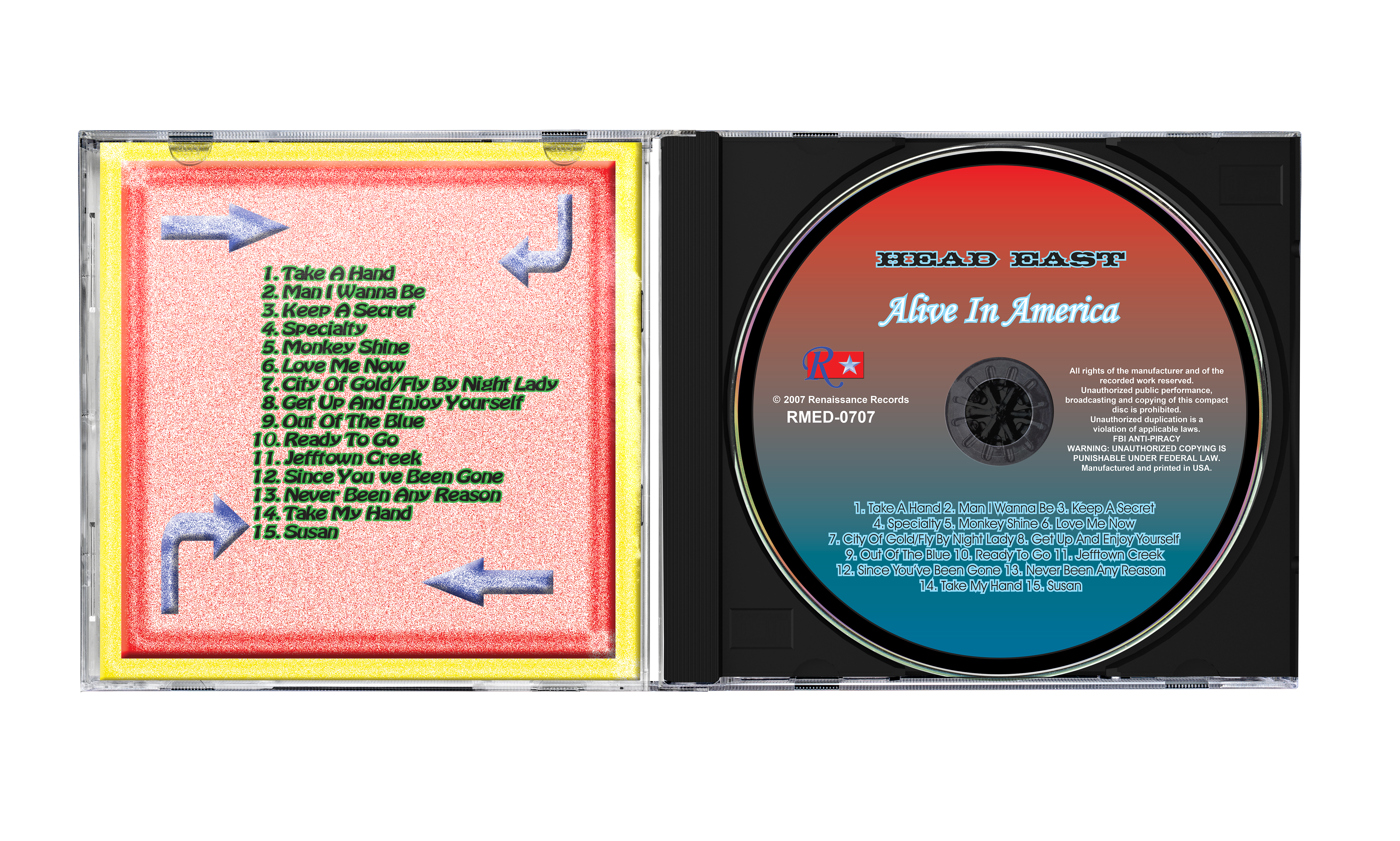 Head East - Alive In America [CD]