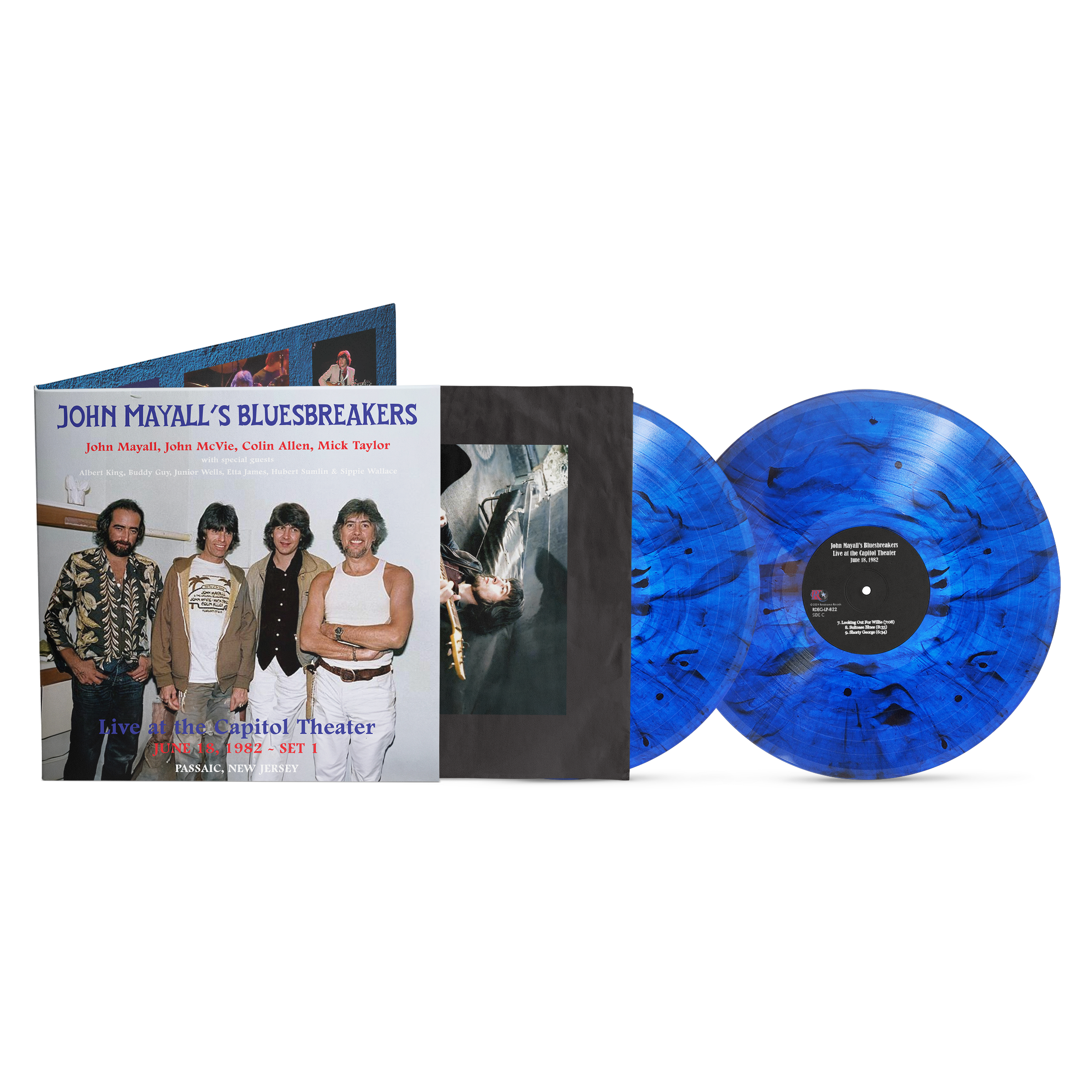 John Mayall's Bluesbreakers - Live at the Capitol Theater 06/18/82 - Part1 [2LP] Blue Marble