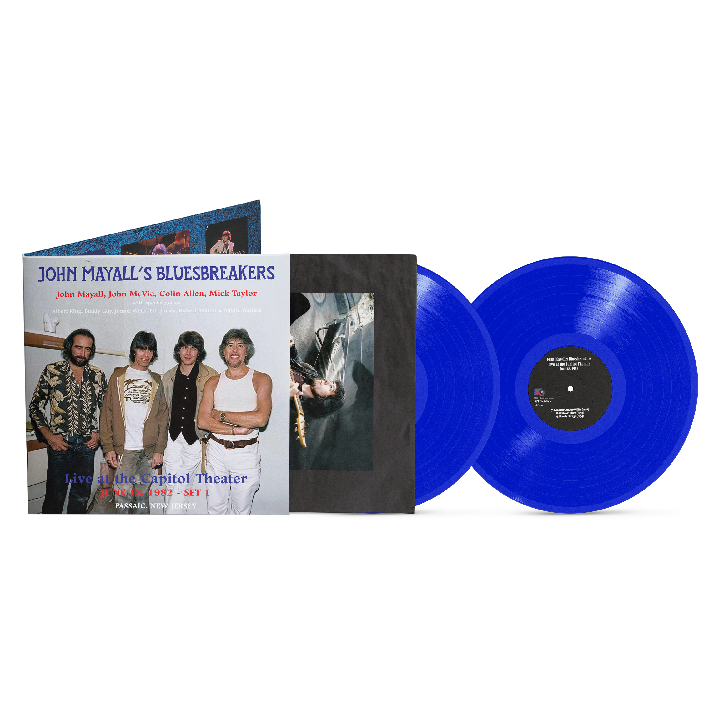 John Mayall's Bluesbreakers - Live at the Capitol Theater 06/18/82 - Part 1 [2LP] Blue