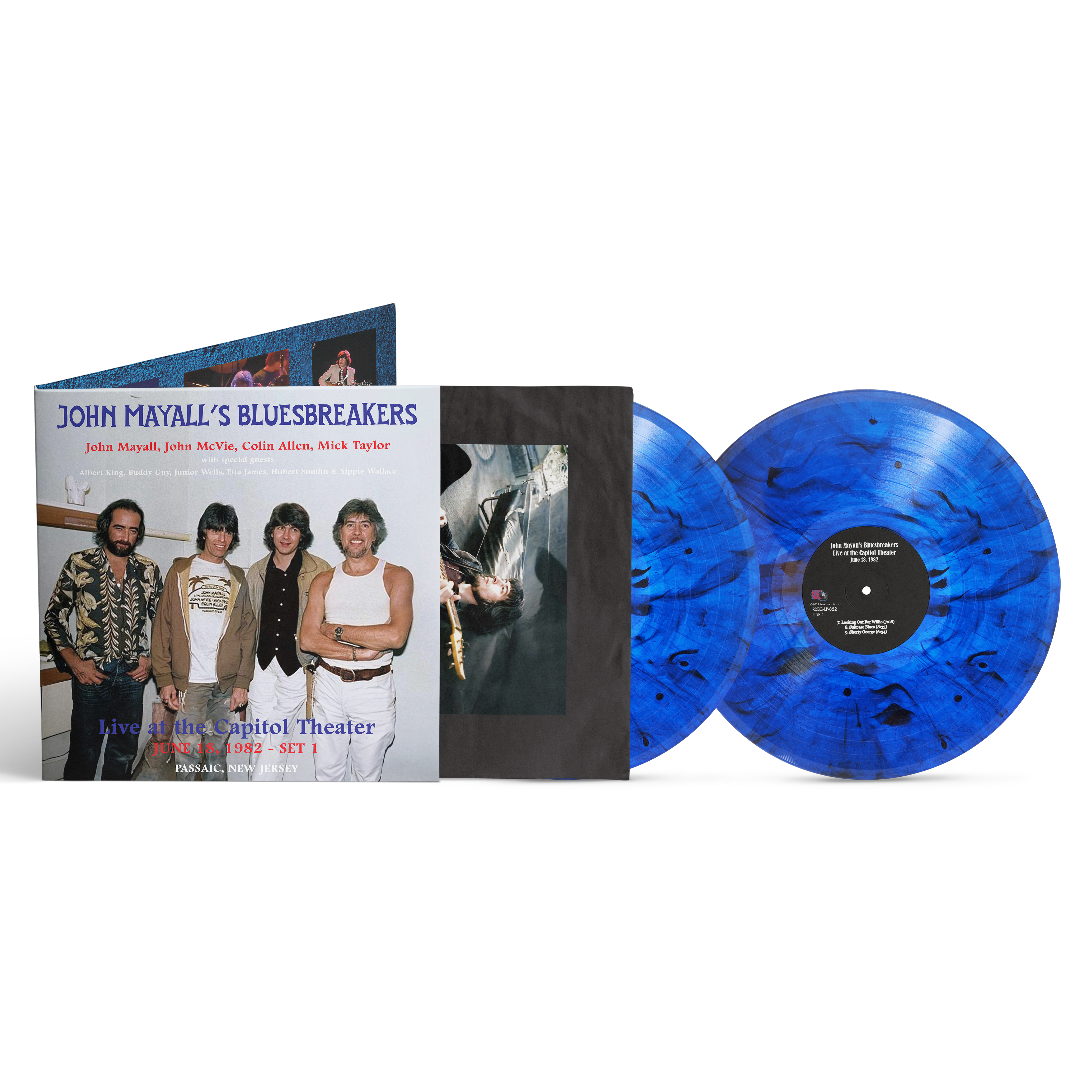 John Mayall's Bluesbreakers - Live at the Capitol Theater 06/18/82 - Set 1 [2LP] Blue Marble