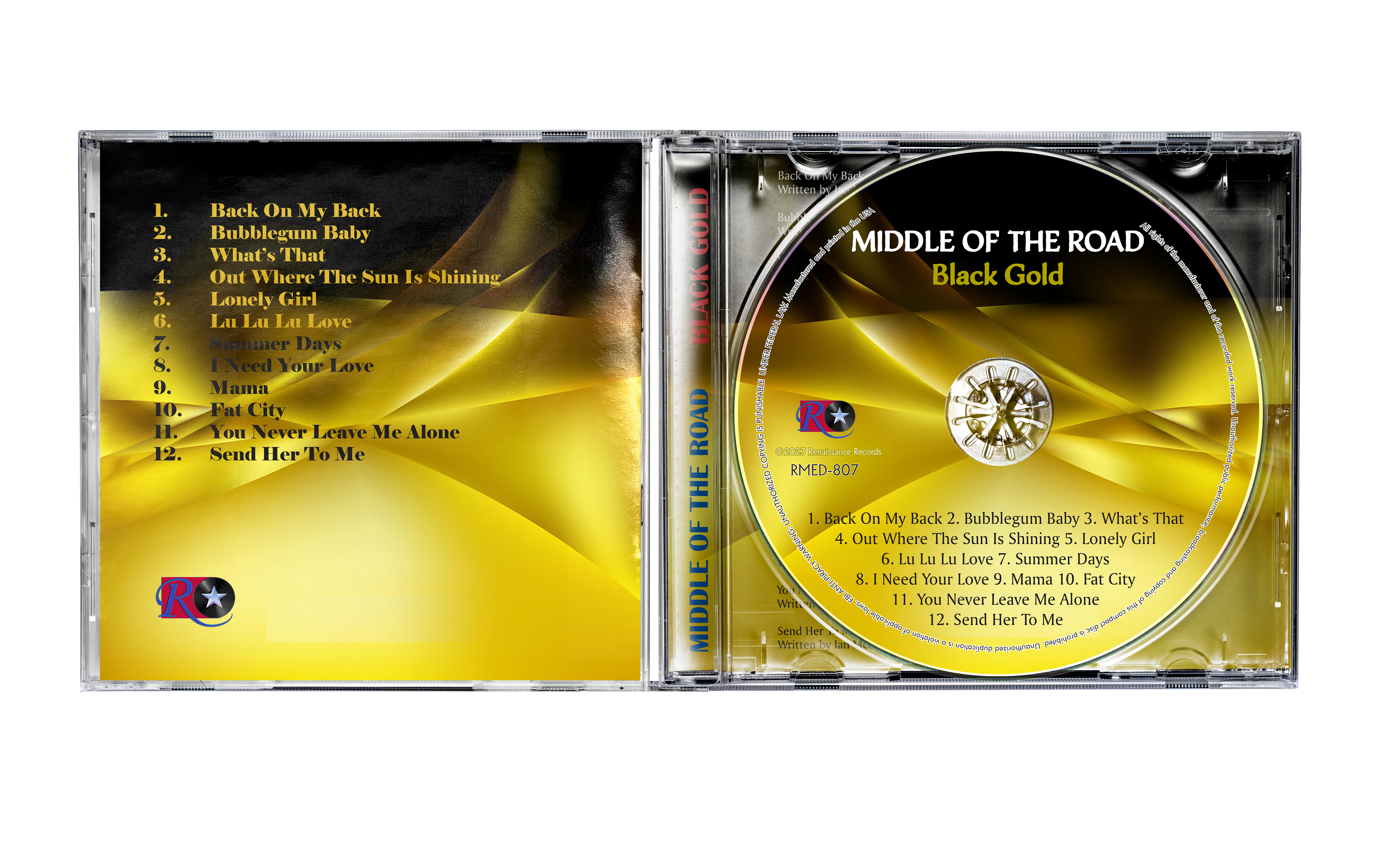 Middle Of The Road - Black Gold [CD]