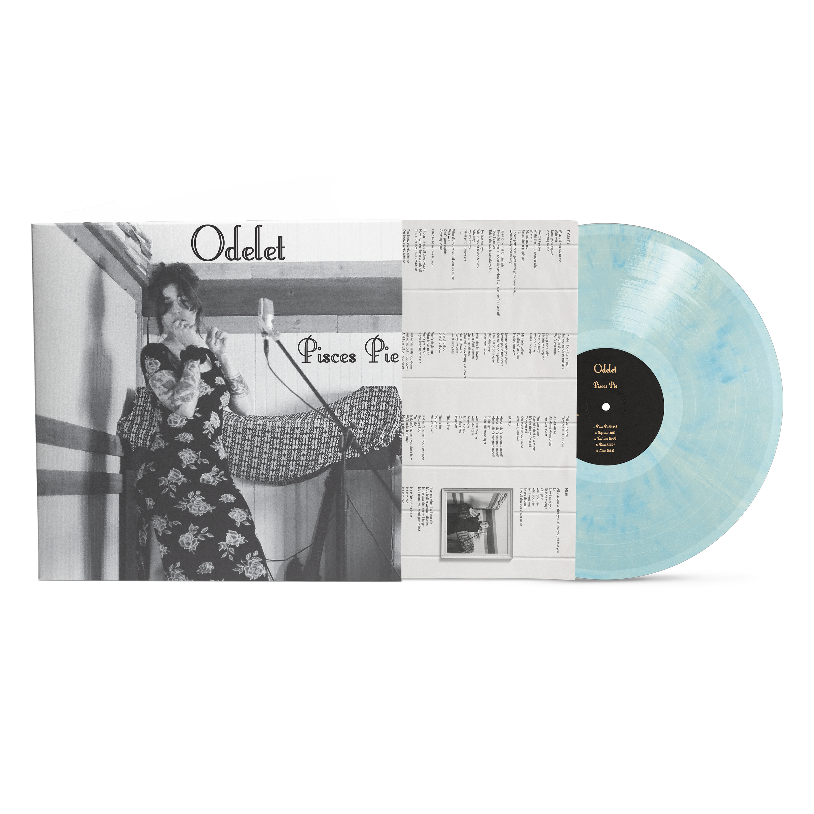 Odelet - Pisces Pie [LP] Blue Raspberry Cream