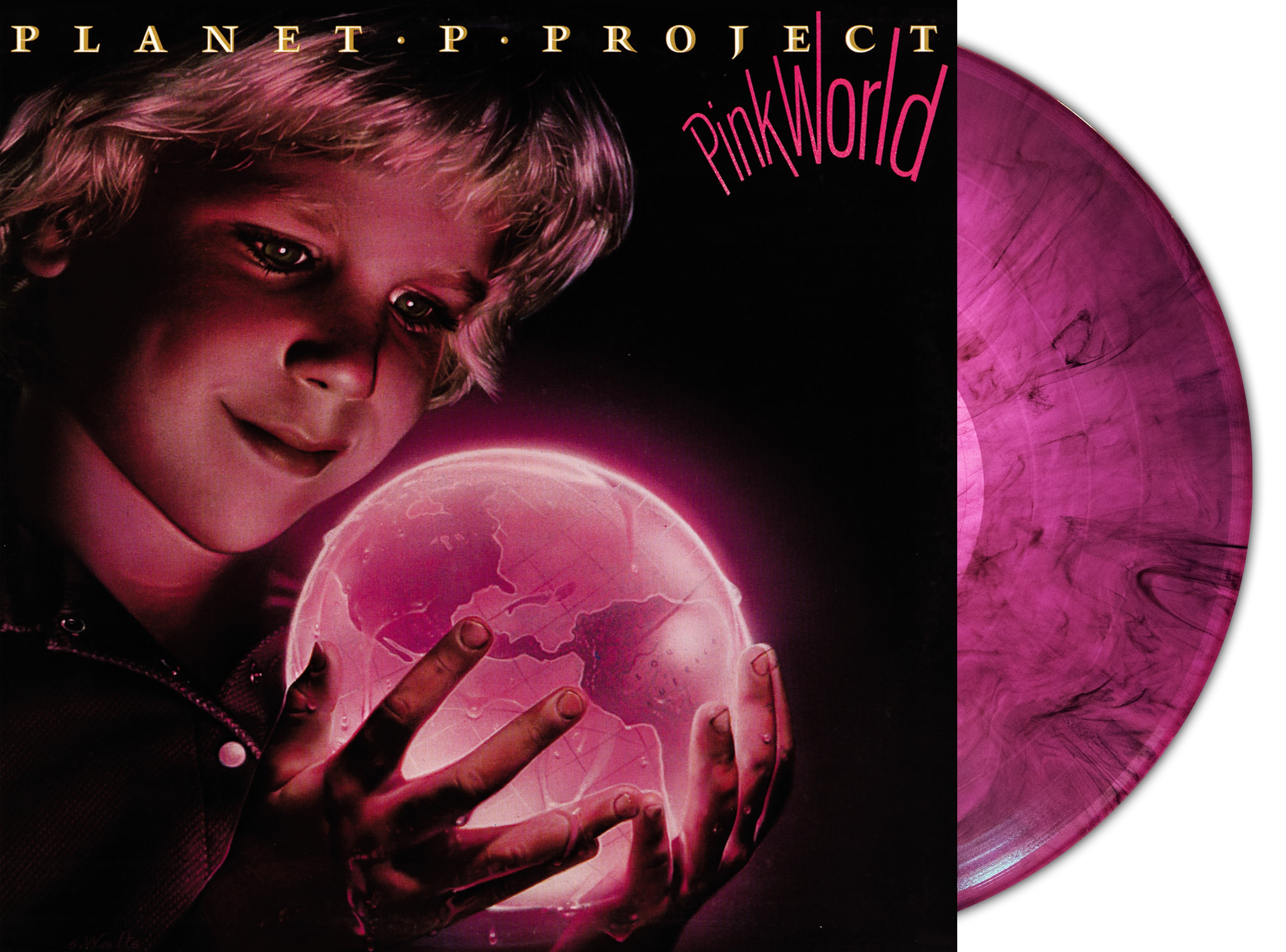 Planet P Project - Pink World [2LP] Magenta Marble