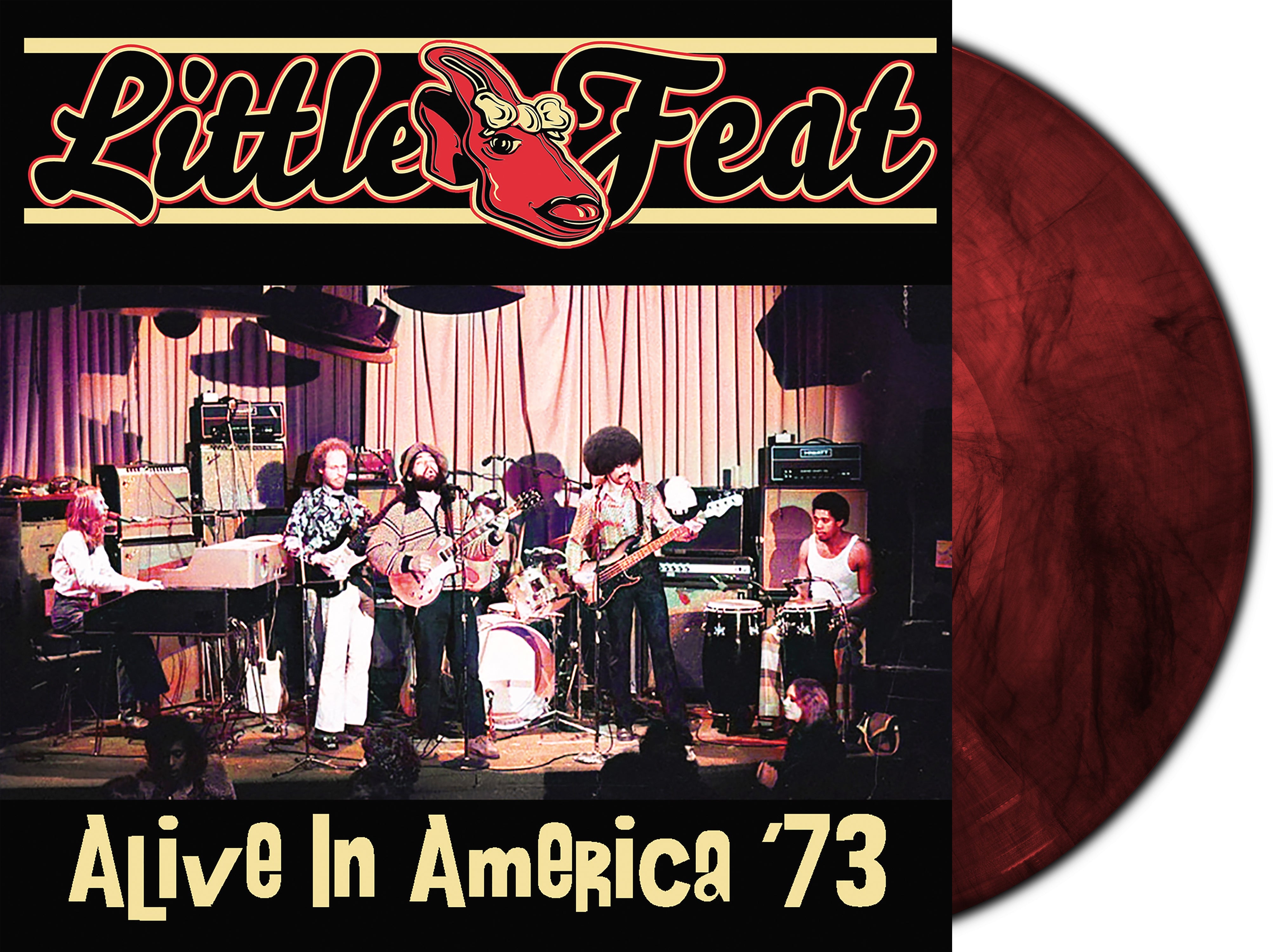 Little Feat - Alive In America '73 [3LP] Blood Red Marble