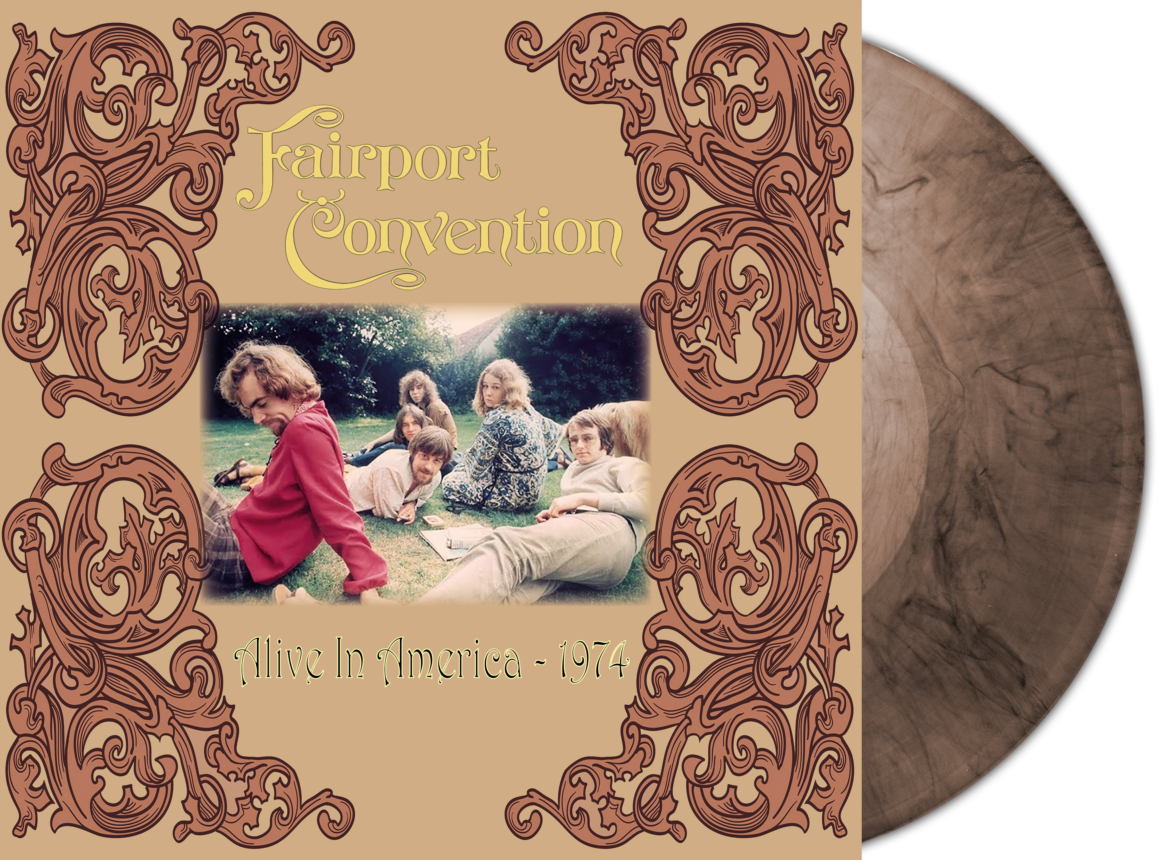 Fairport Convention - Alive In America 1974 [2LP] Coffee Marble