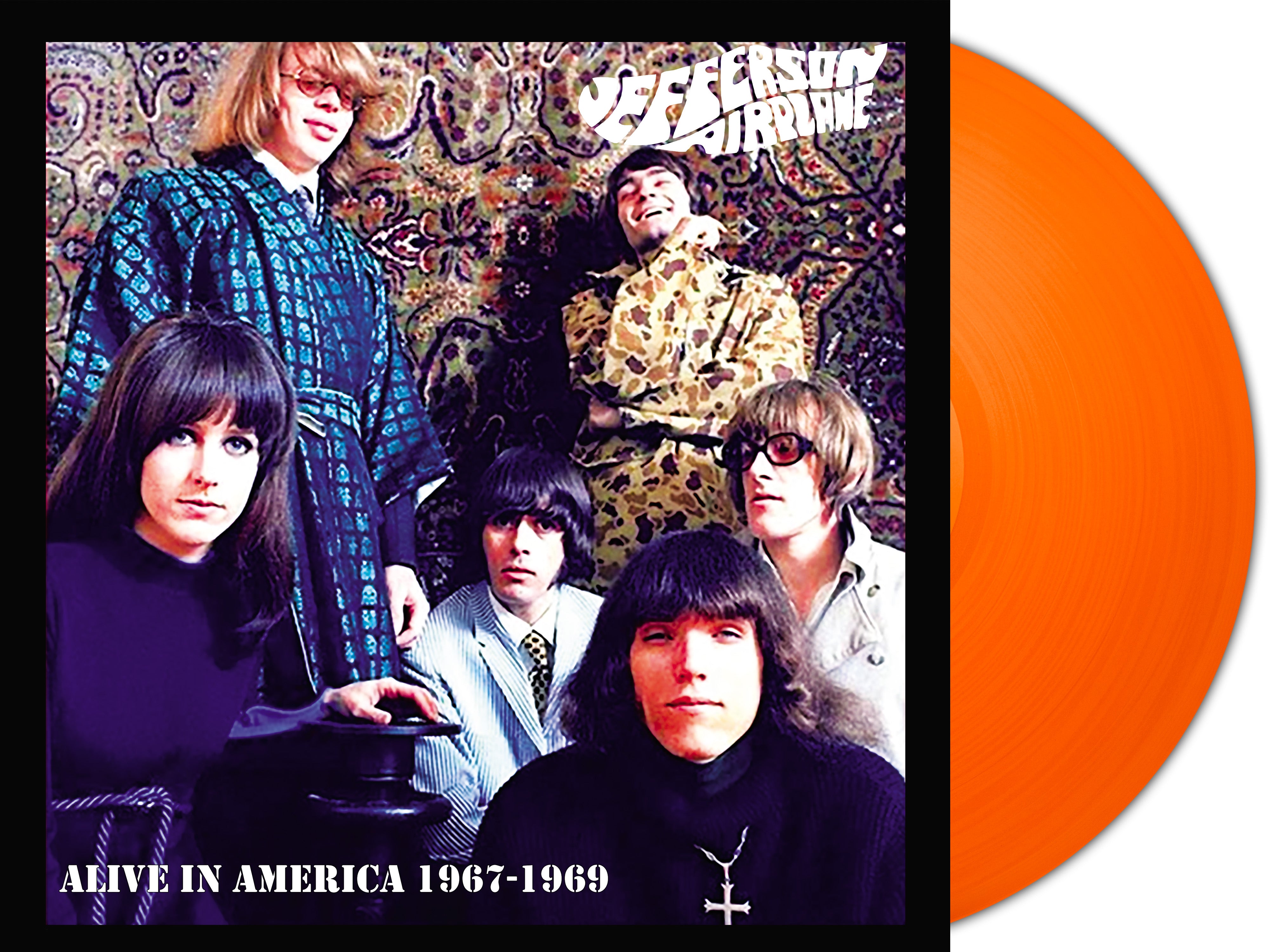 Jefferson Airplane - Alive In America 1967-1969 [2LP] Solid Orange