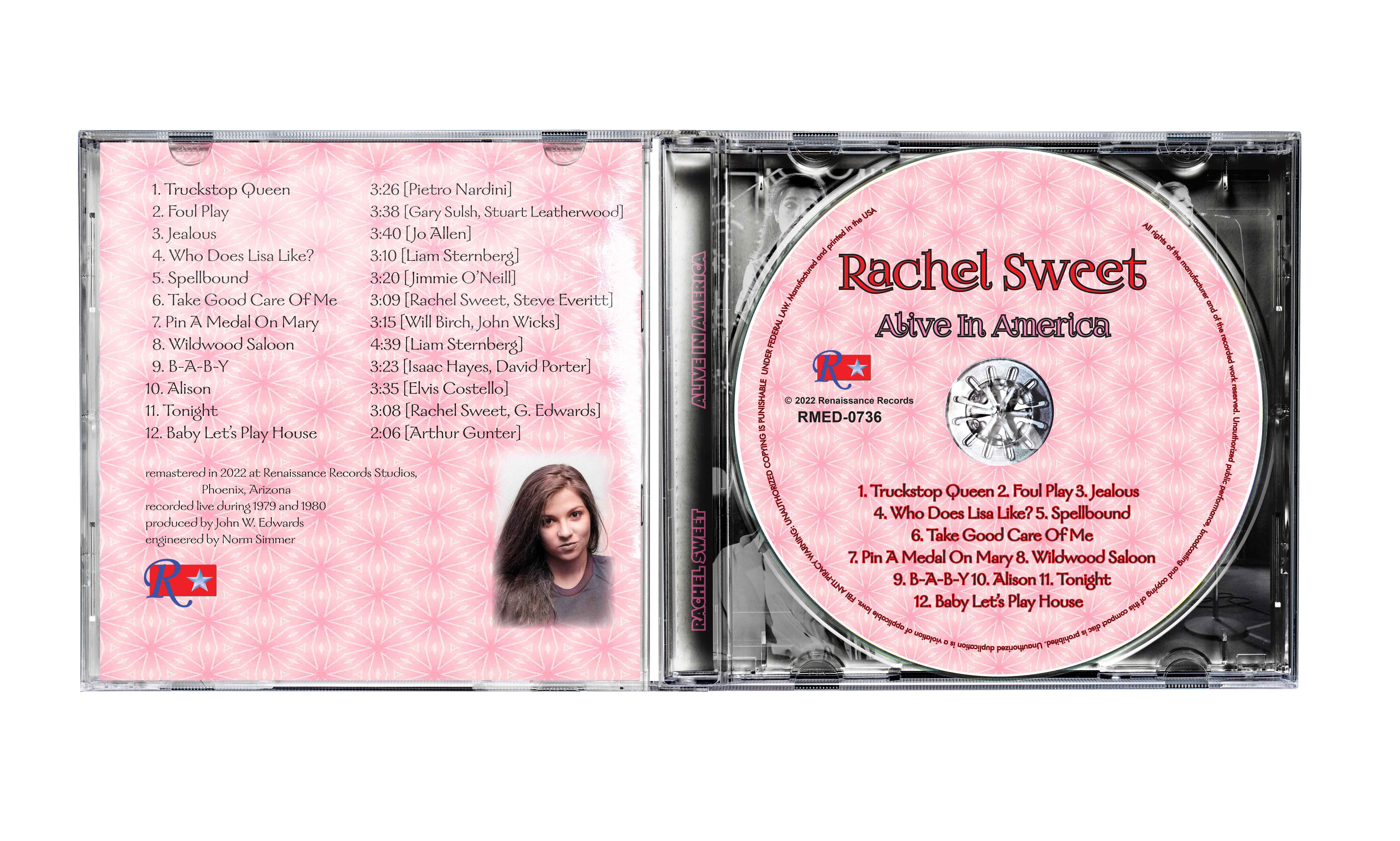 Rachel Sweet - Alive In America [CD]