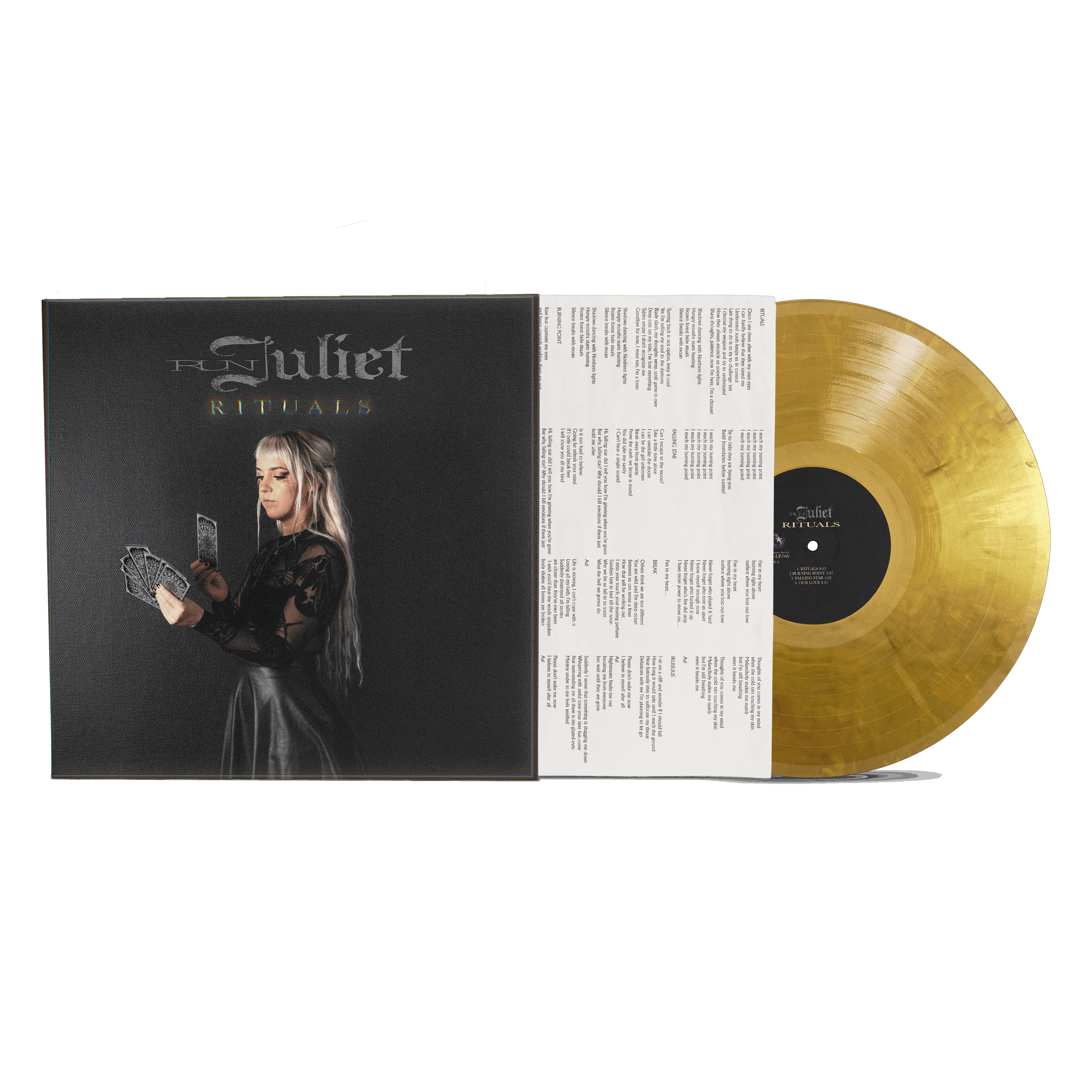 RunJuliet - Rituals [LP] Metallic Gold Marble