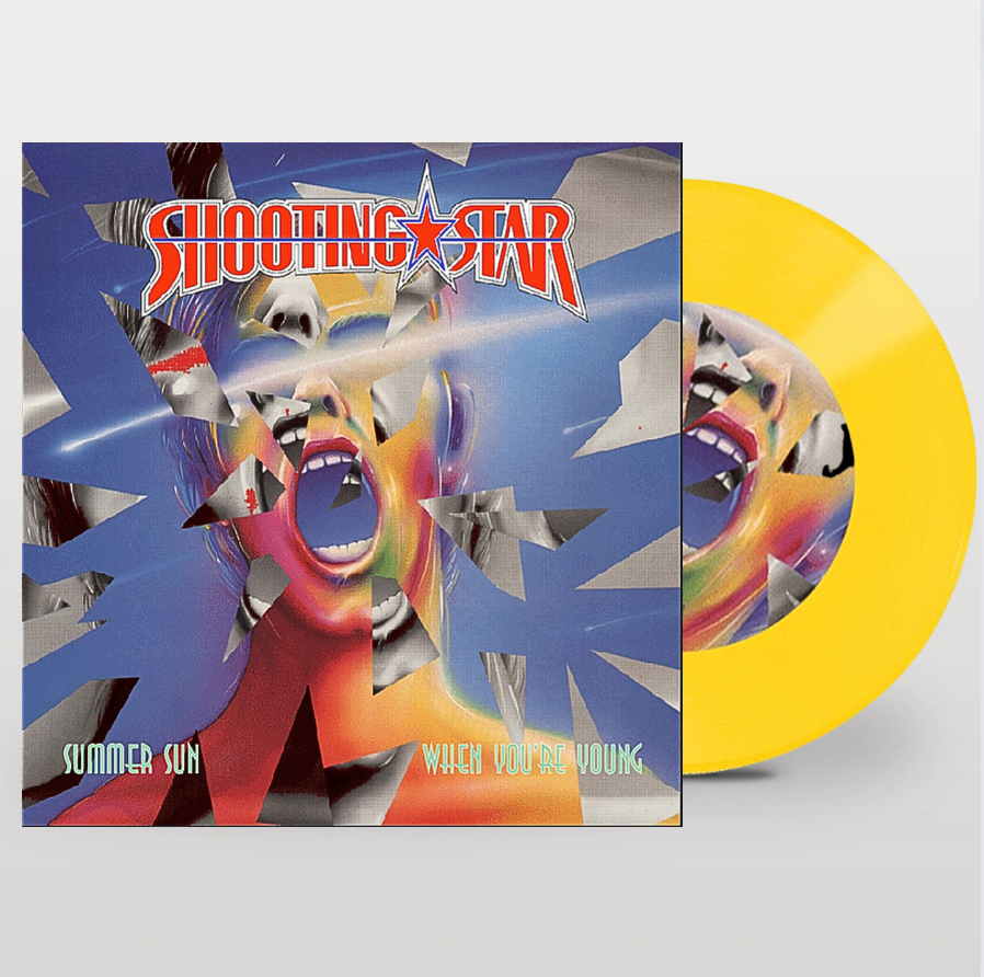 Shooting Star - Summer Sun/When You're Young [7"LP/45 RPM] Yellow Vinyl Single - Renaissance Records US