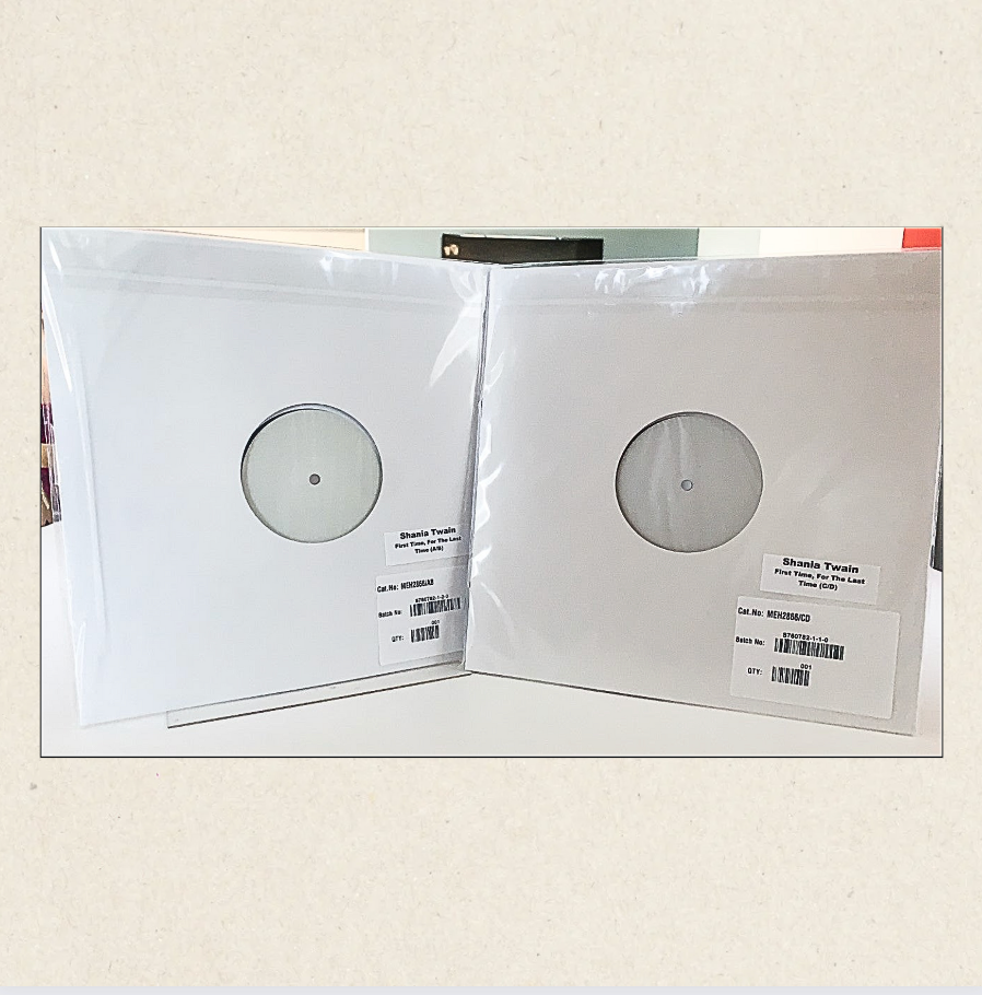 Shania Twain - The First Time....For the Last Time [2LP] Test Pressing - Renaissance Records US