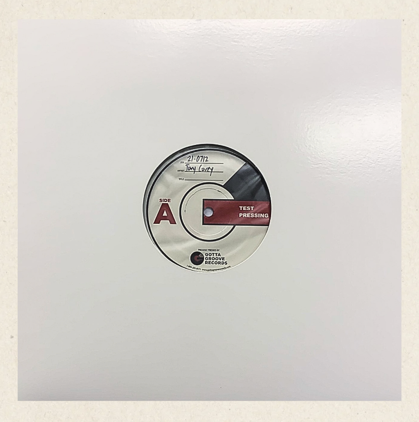 Tony Carey - Lucky Us [LP] Test Pressing