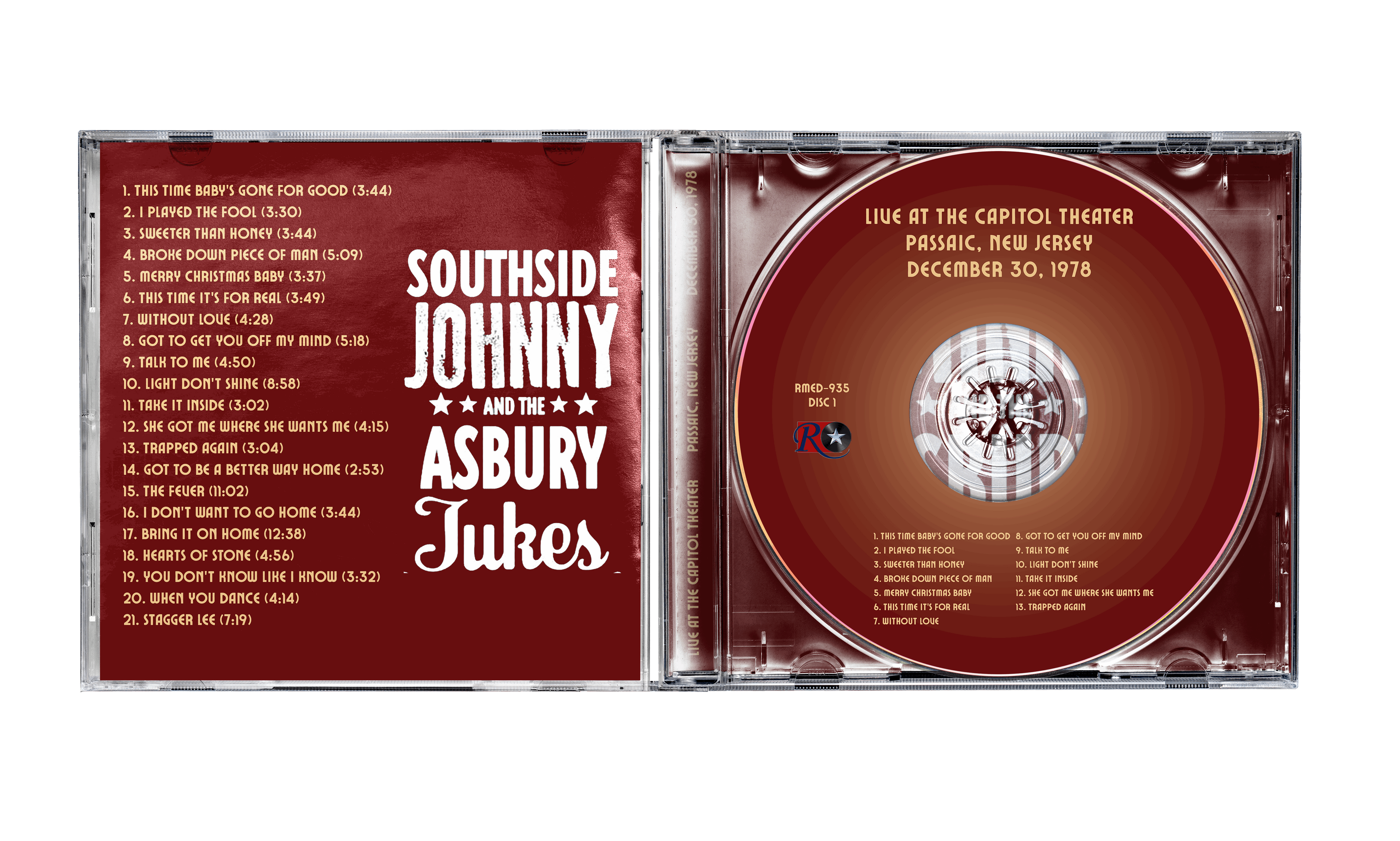 Southside Johnny & The Asbury Jukes - Live At The Capitol Theater [CD]