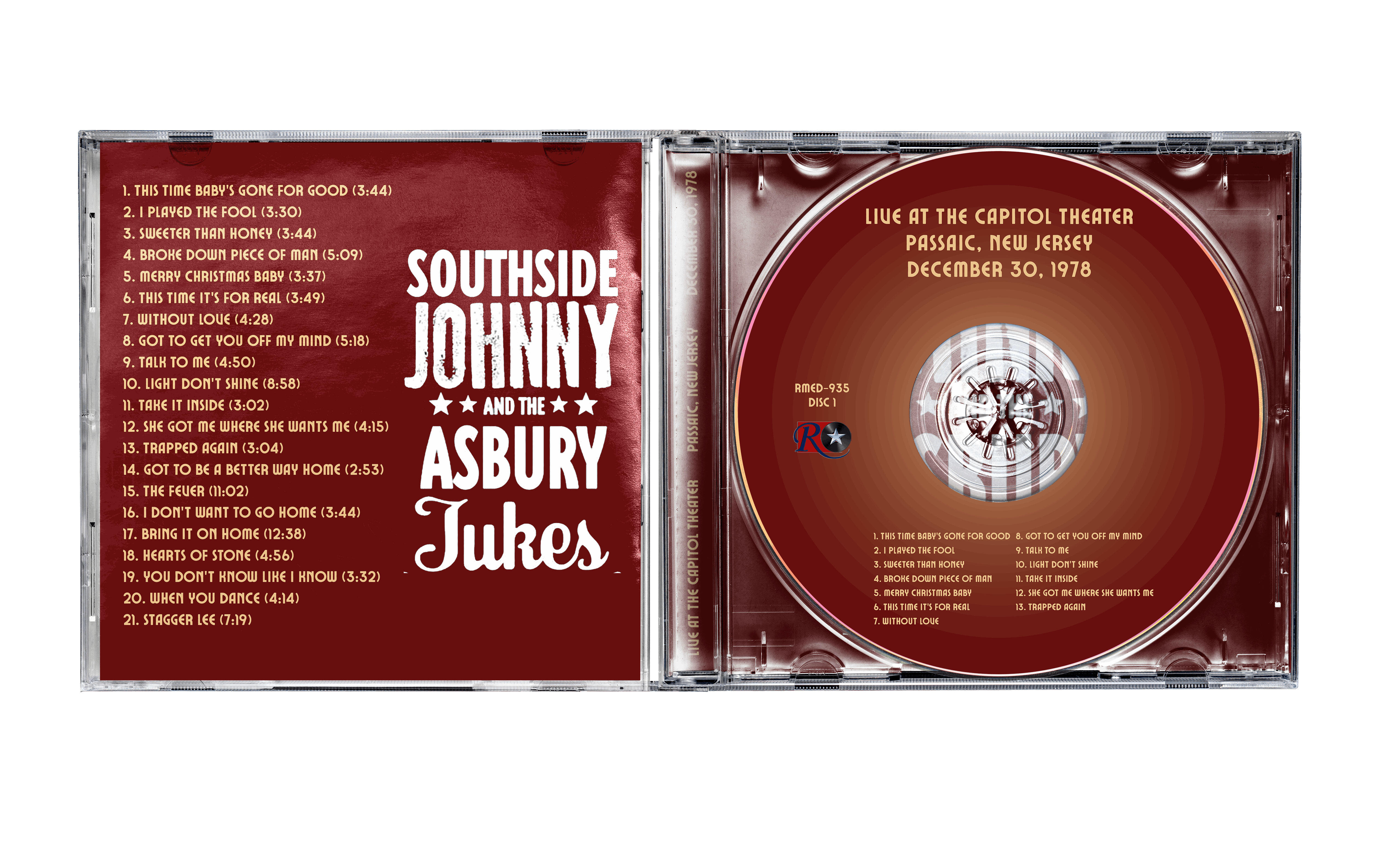 Southside Johnny & The Asbury Jukes - Live At The Capitol Theater [CD]