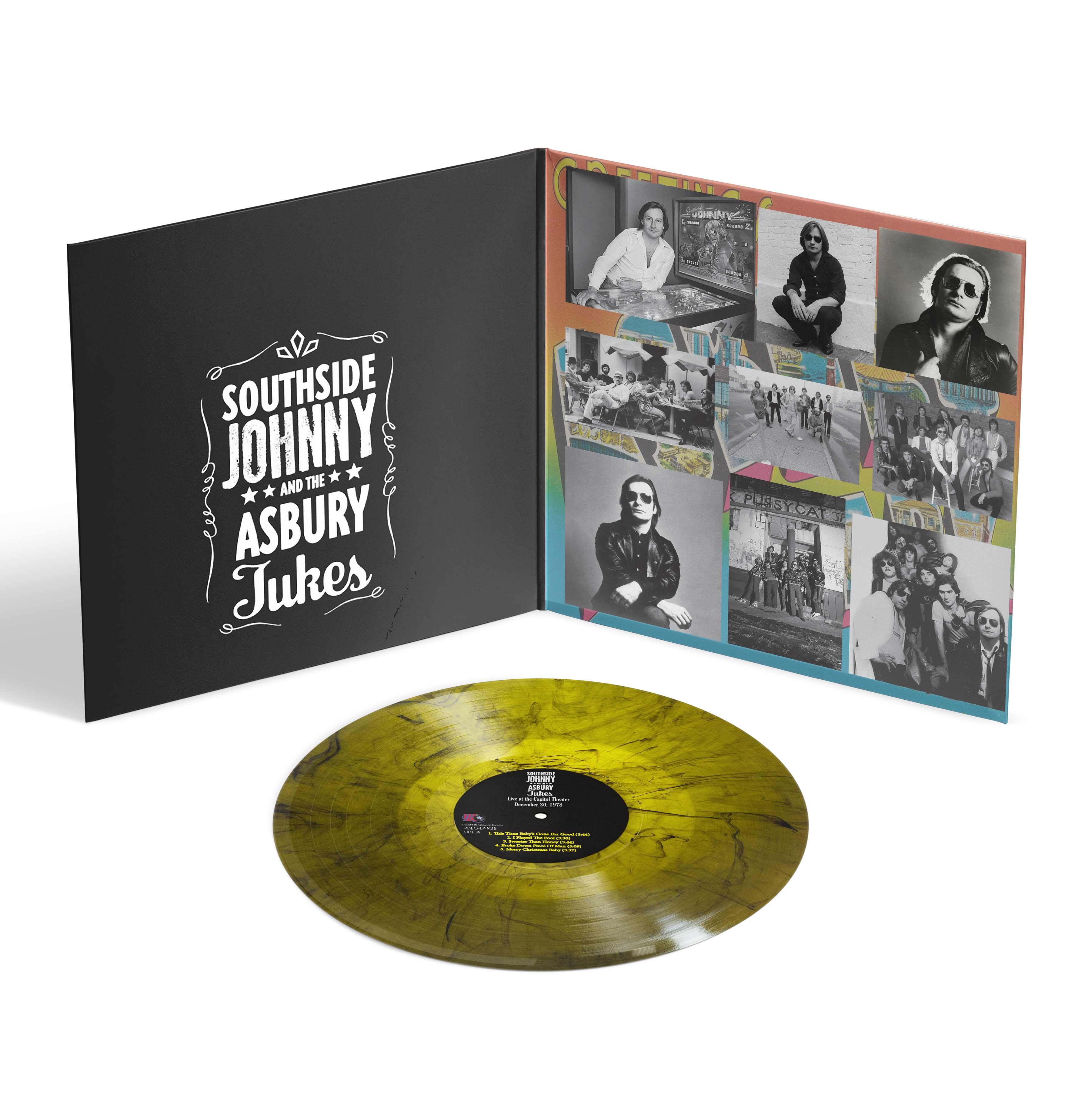 Southside Johnny & The Asbury Jukes - Live At The Capitol Theater [3LP] Yellow Marble