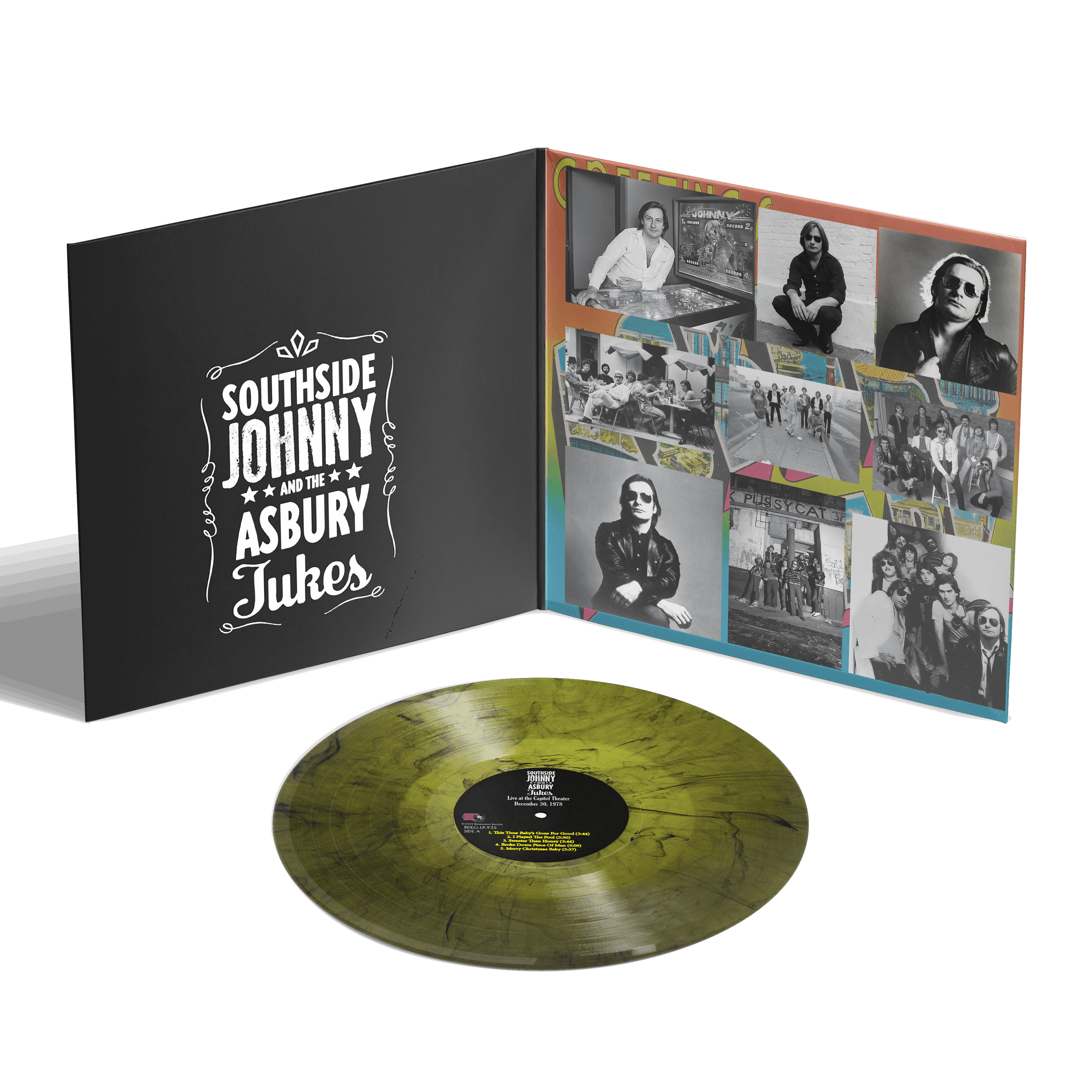 Southside Johnny & The Asbury Jukes - Live At The Capitol Theater [3LP] Yellow Marble