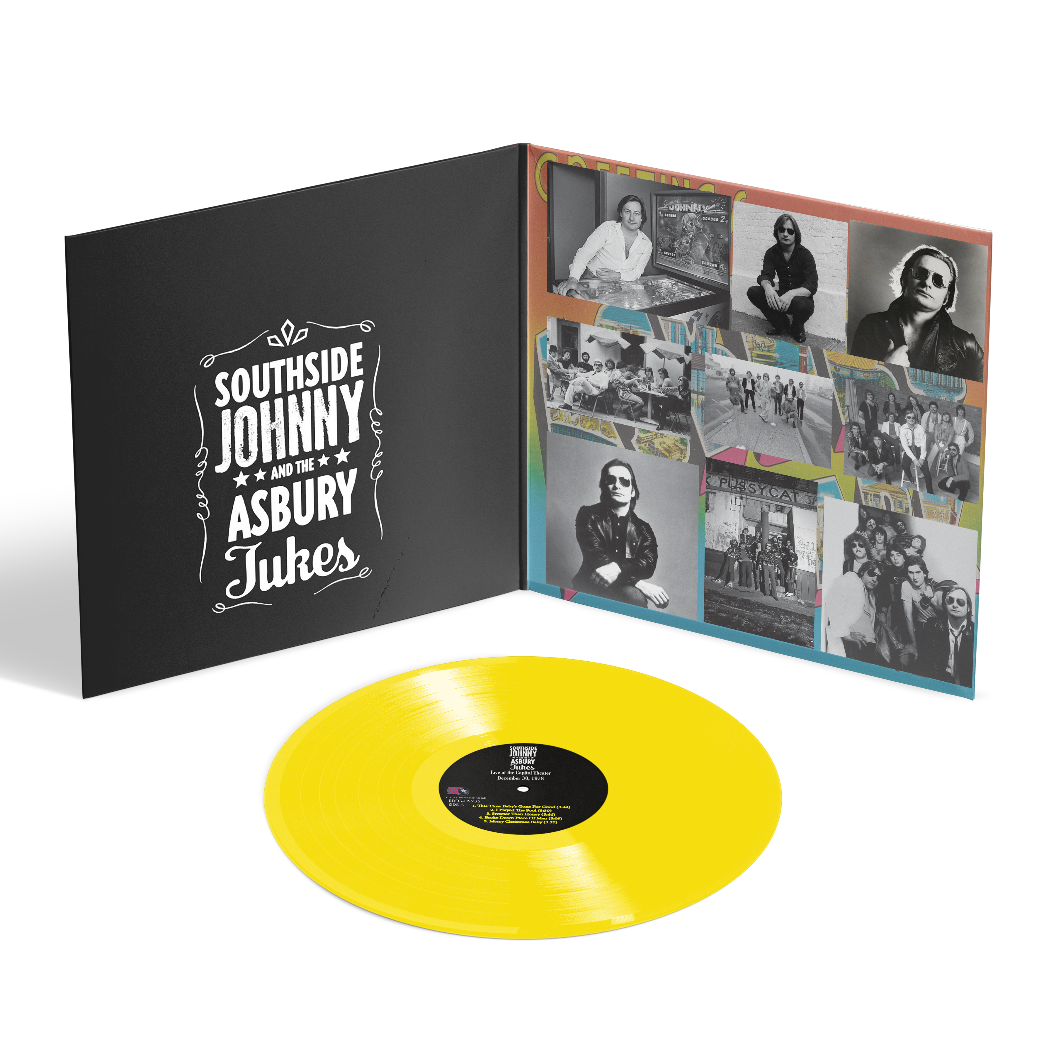 Southside Johnny & The Asbury Jukes - Live At The Capitol Theater [3LP] Yellow