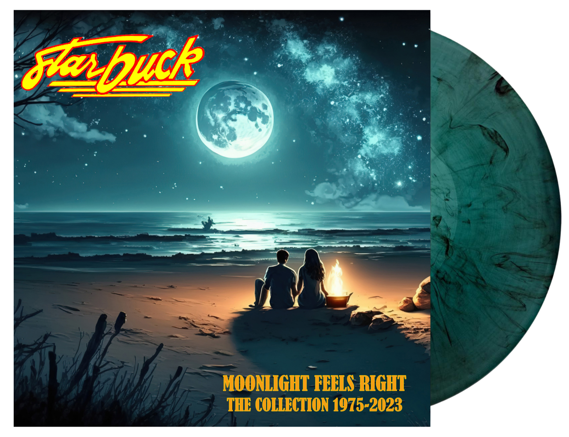 Starbuck - Moonlight Feels Right: The Collection 1975-2023 [3LP] Dark Green Marble