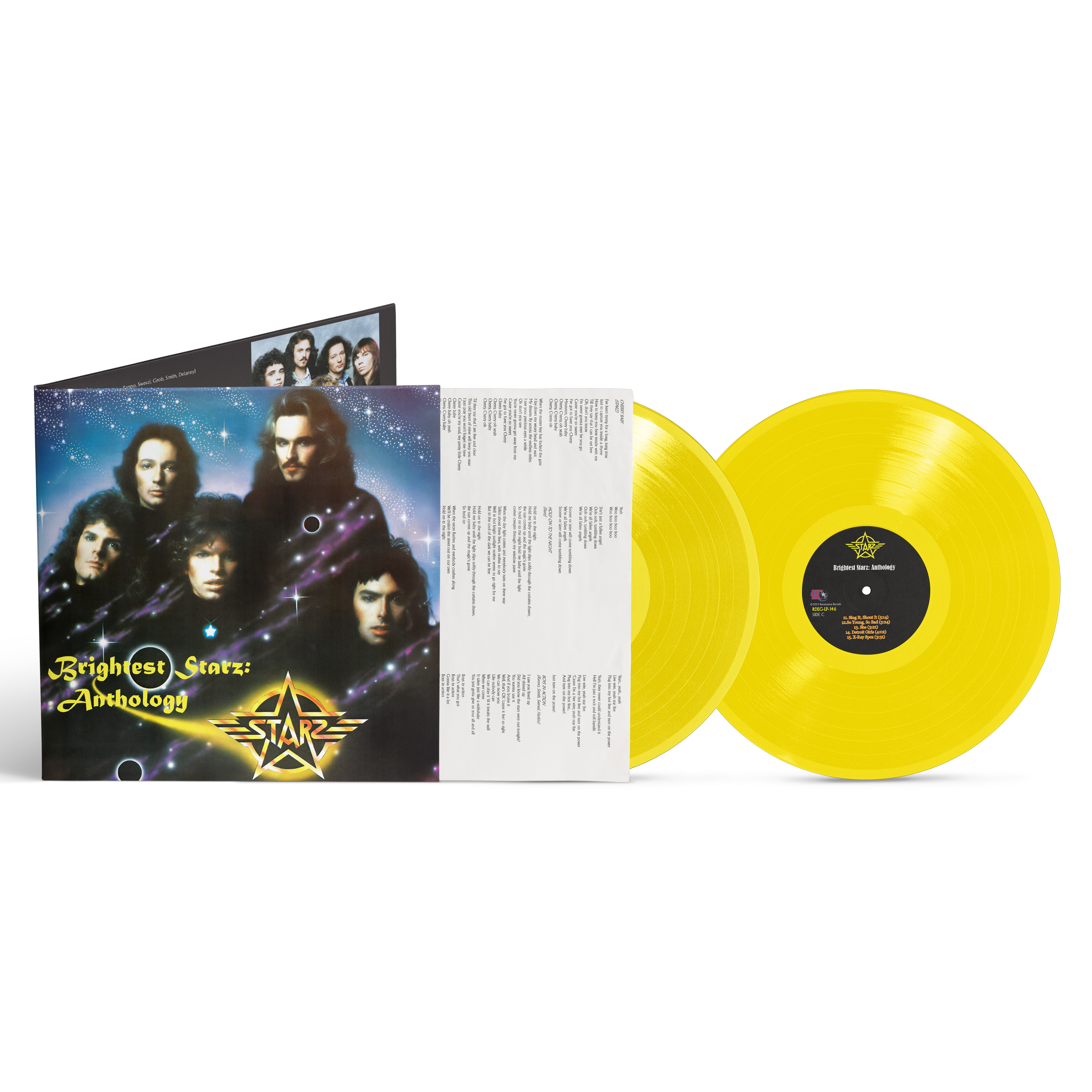 Starz - Brightest Starz: Anthology [2LP] Yellow