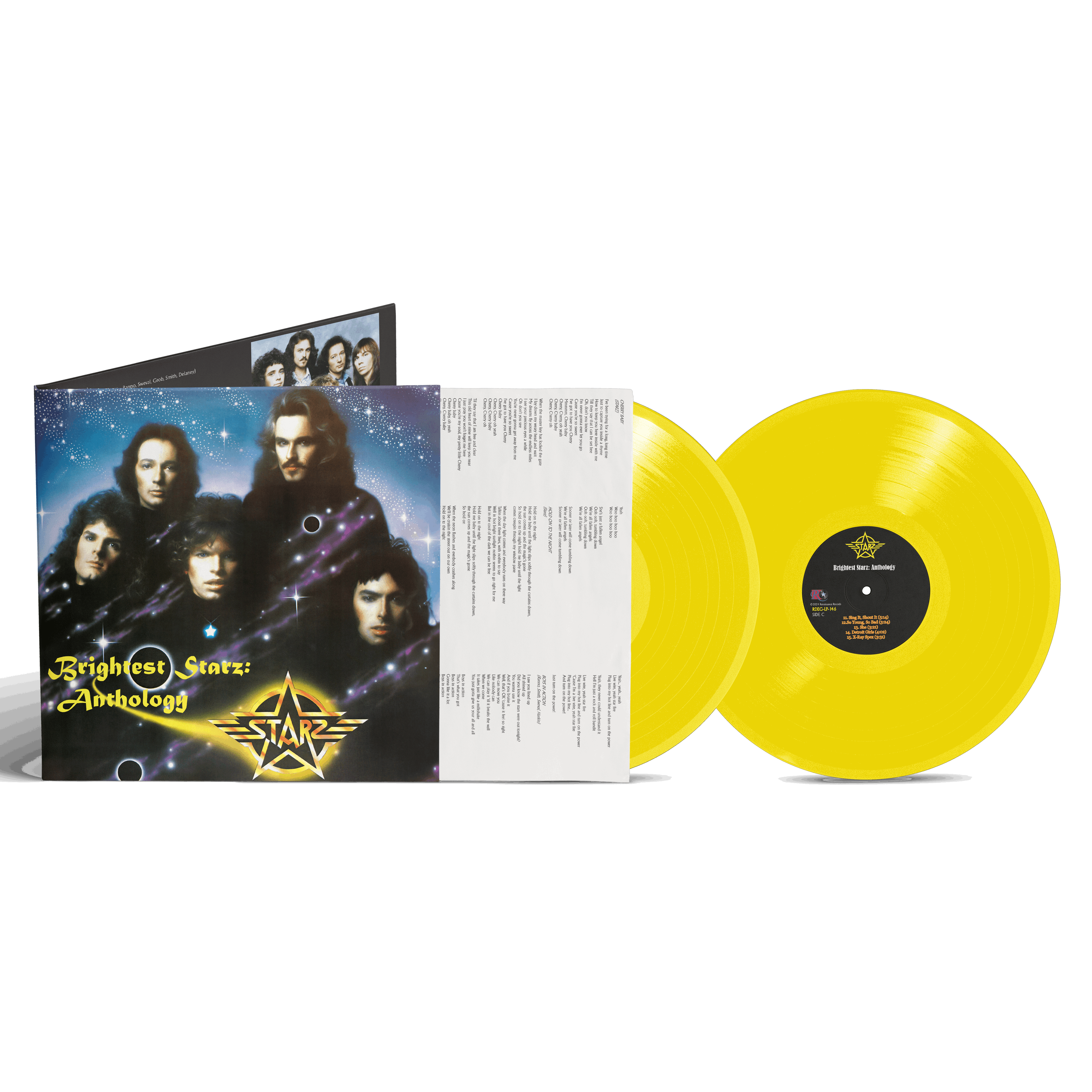 Starz - Brightest Starz: Anthology [2LP] Yellow