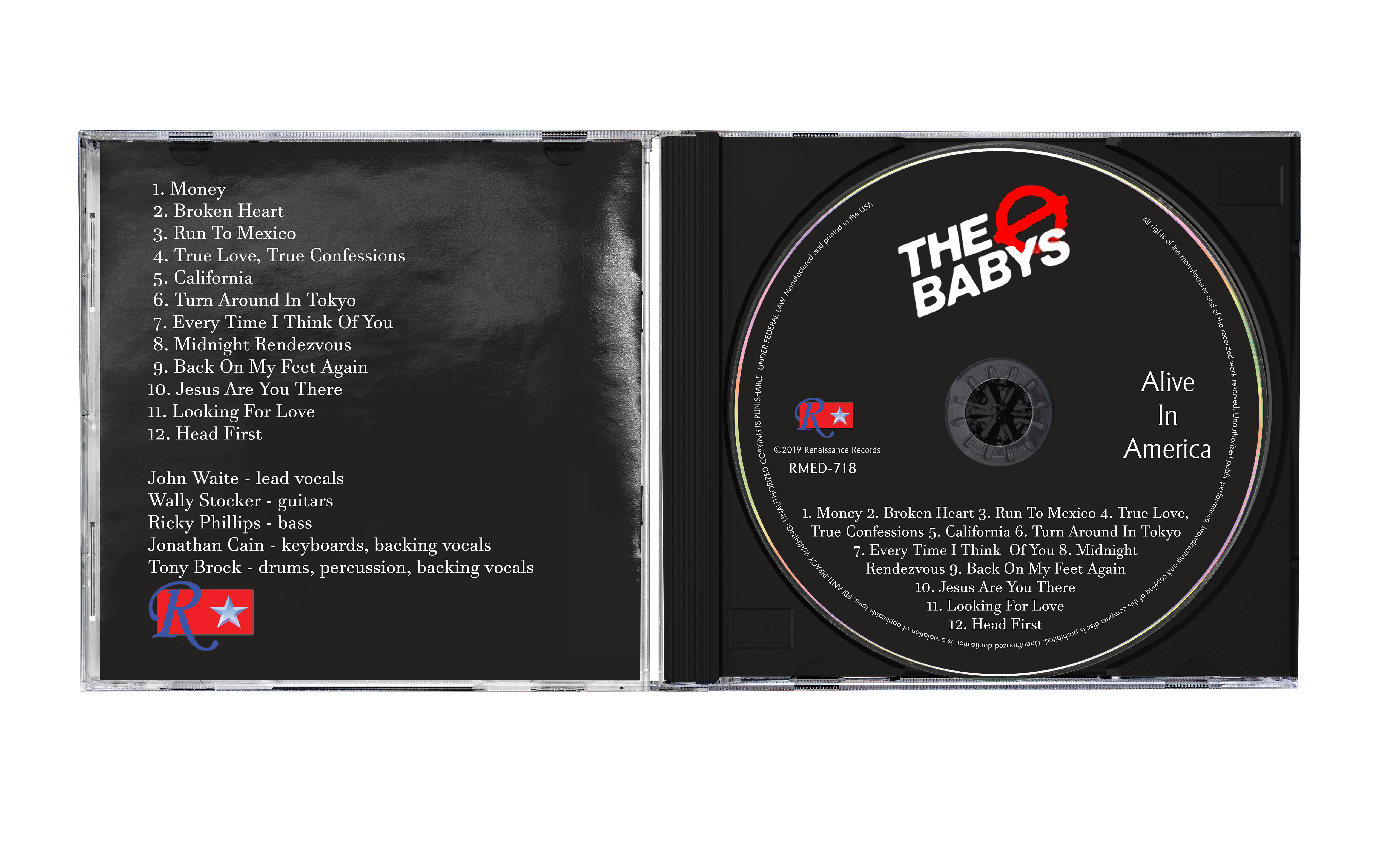 The Babys - Alive In America [CD]