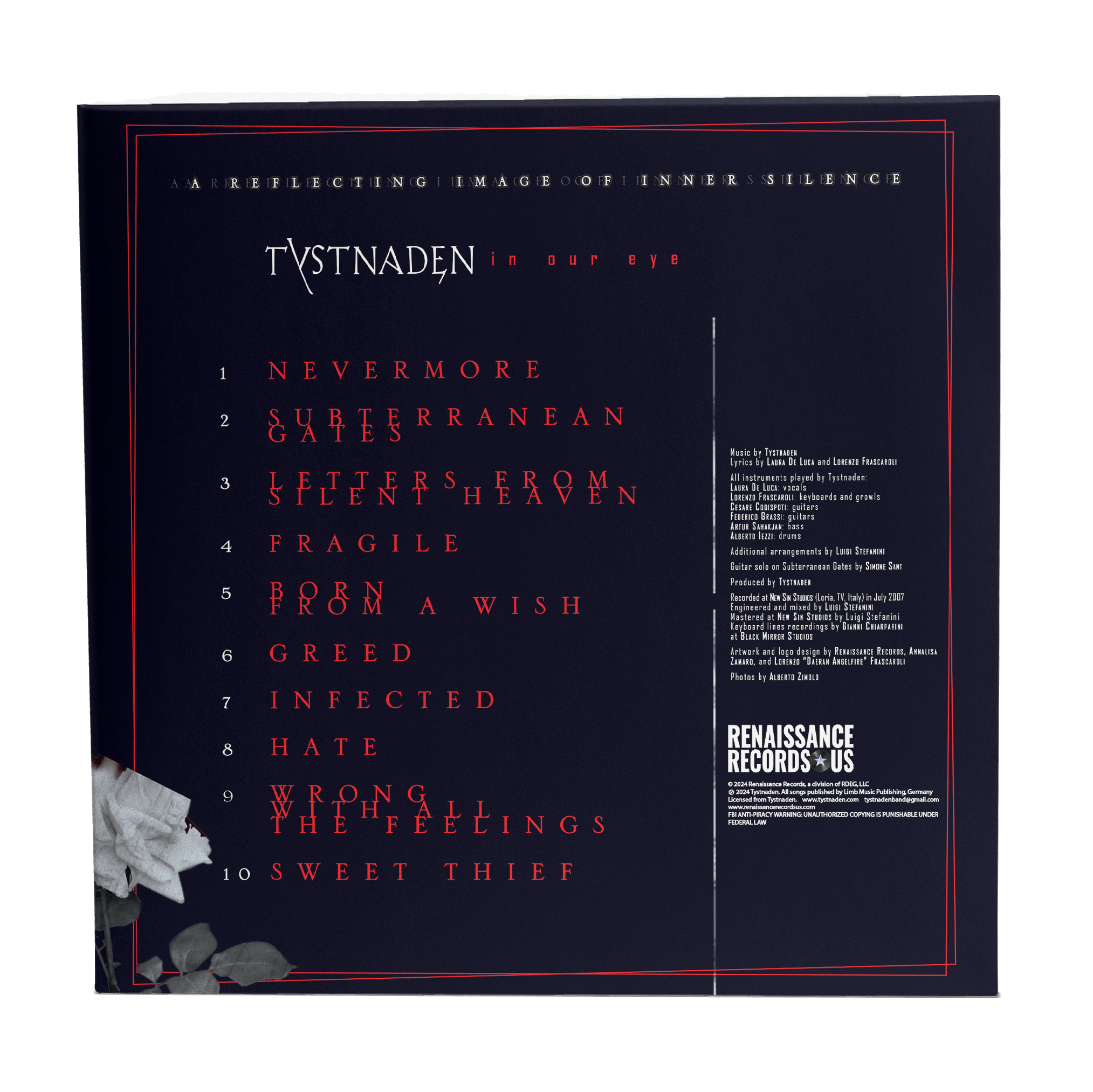 Tystnaden - In Our Eye [LP] Opaque Blue Jay