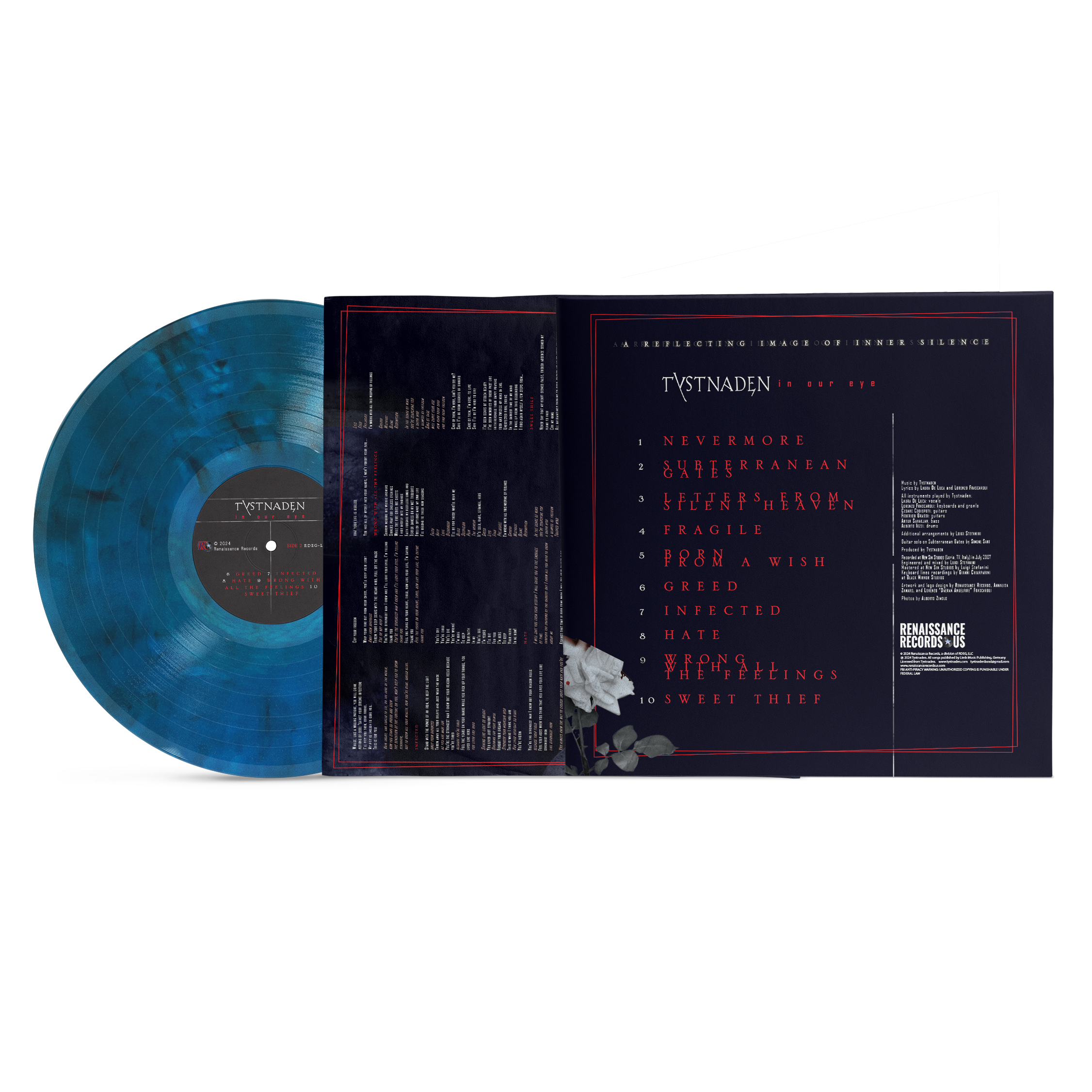 Tystnaden - In Our Eye [LP] Blue Smoke Marble