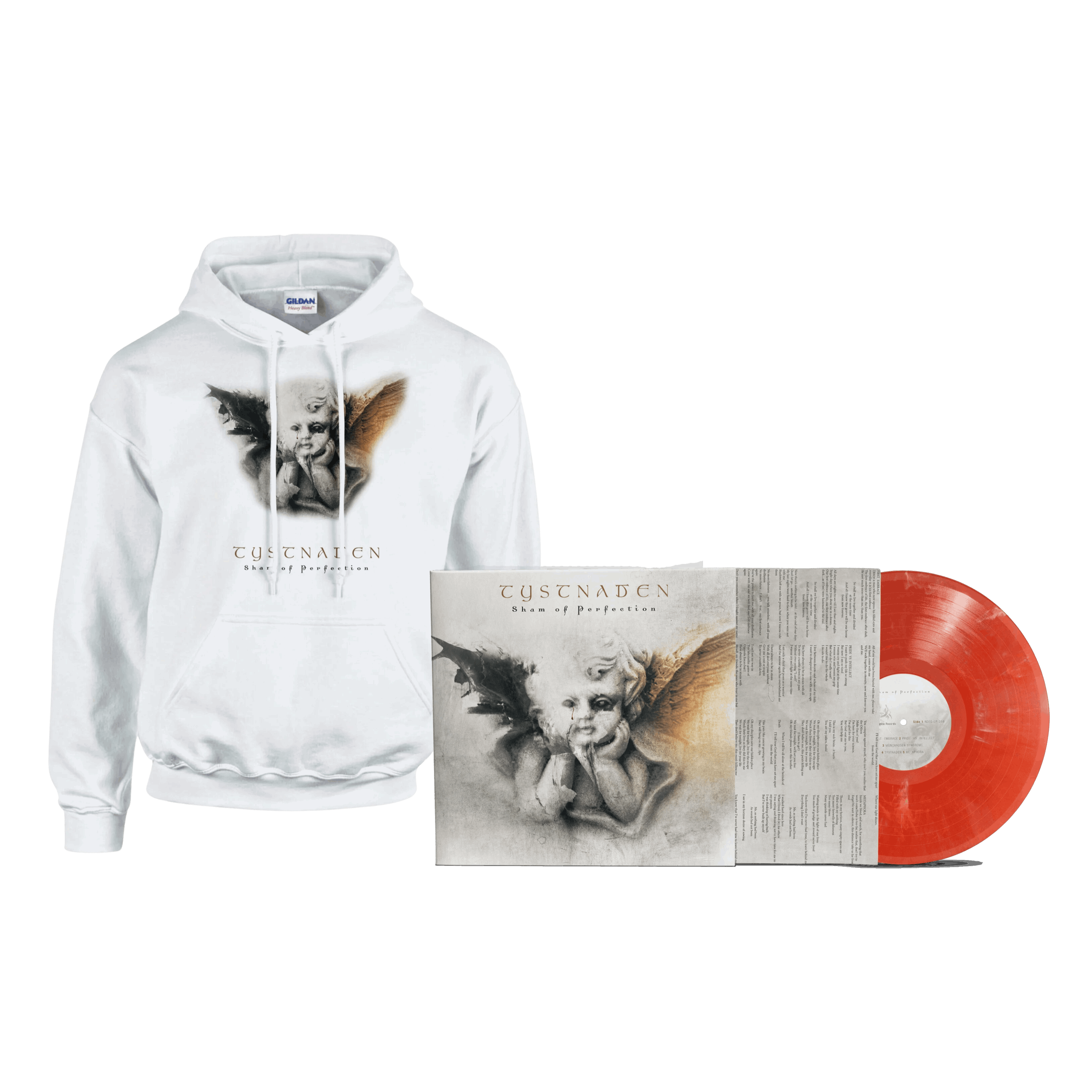 "Sham Of Perfection" Hoodie/Marble Bundle