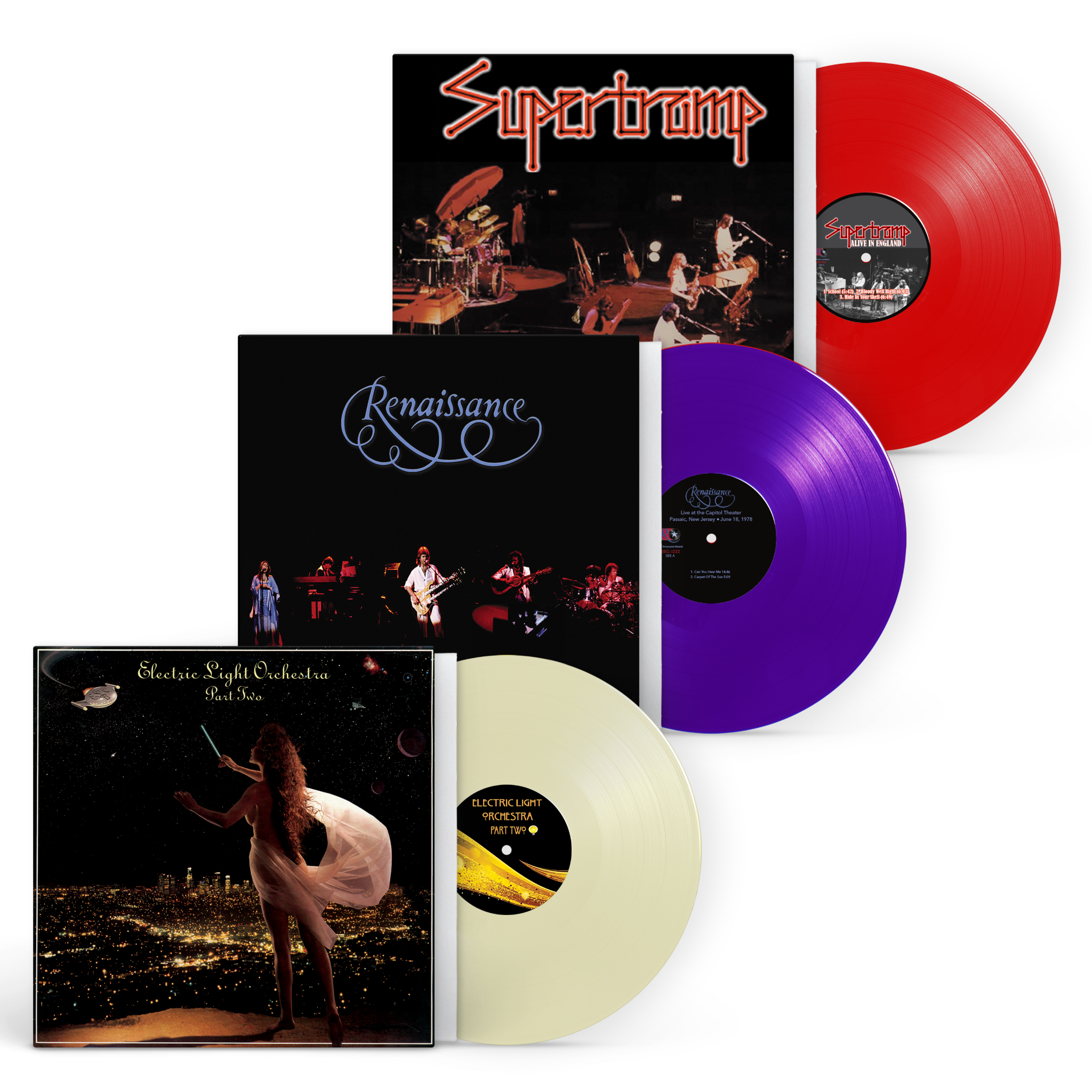 Prog Legends Bundle - Renaissance, Supertramp, & ELO Part 2