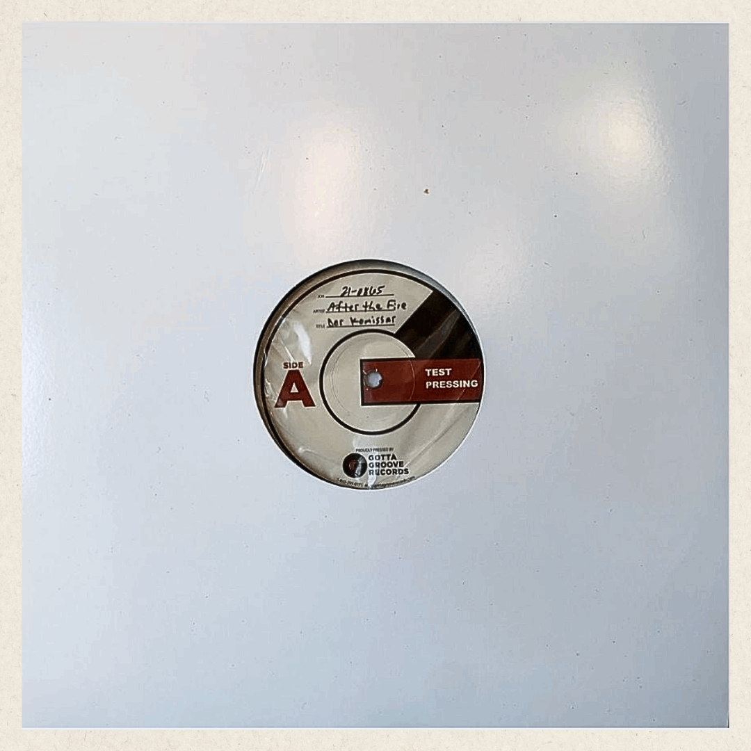 After The Fire - Der Kommissar [LP] Test Pressing