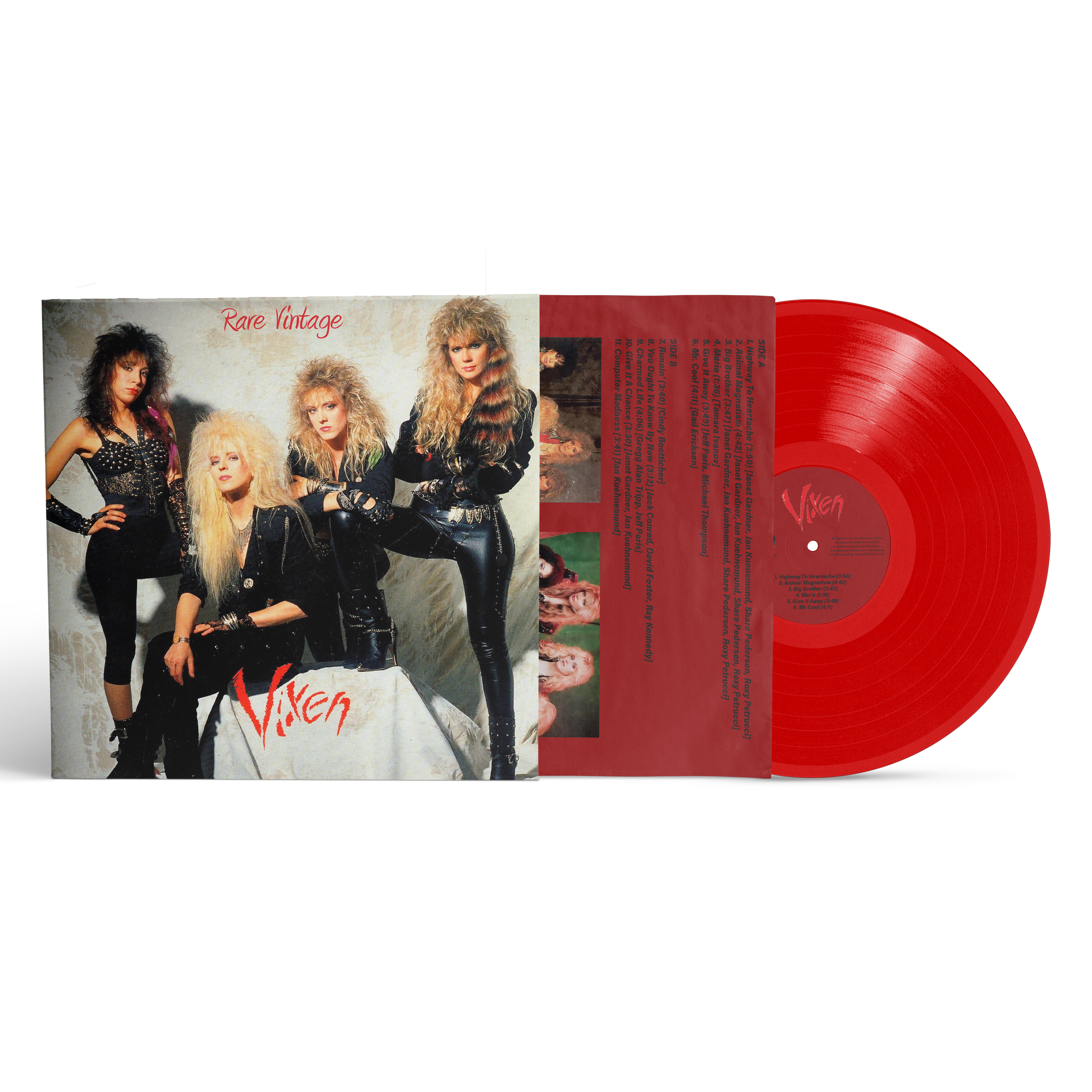 Vixen - Rare Vintage [LP] Red