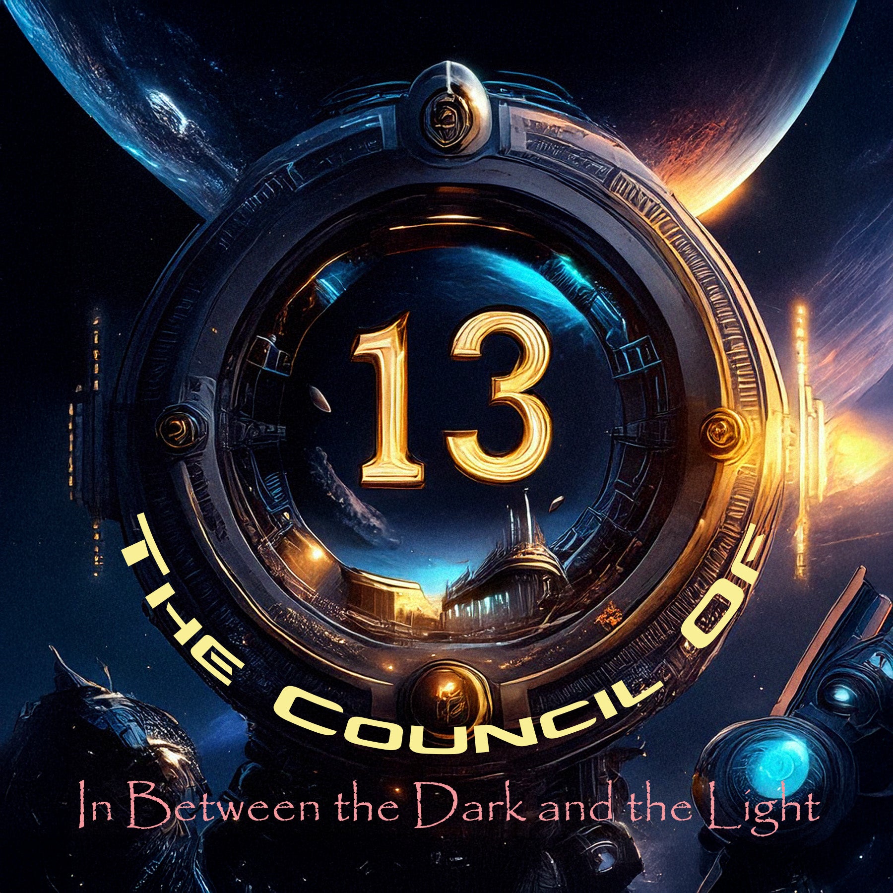 The Council Of Thirteen - In Between The Dark And The Light cd