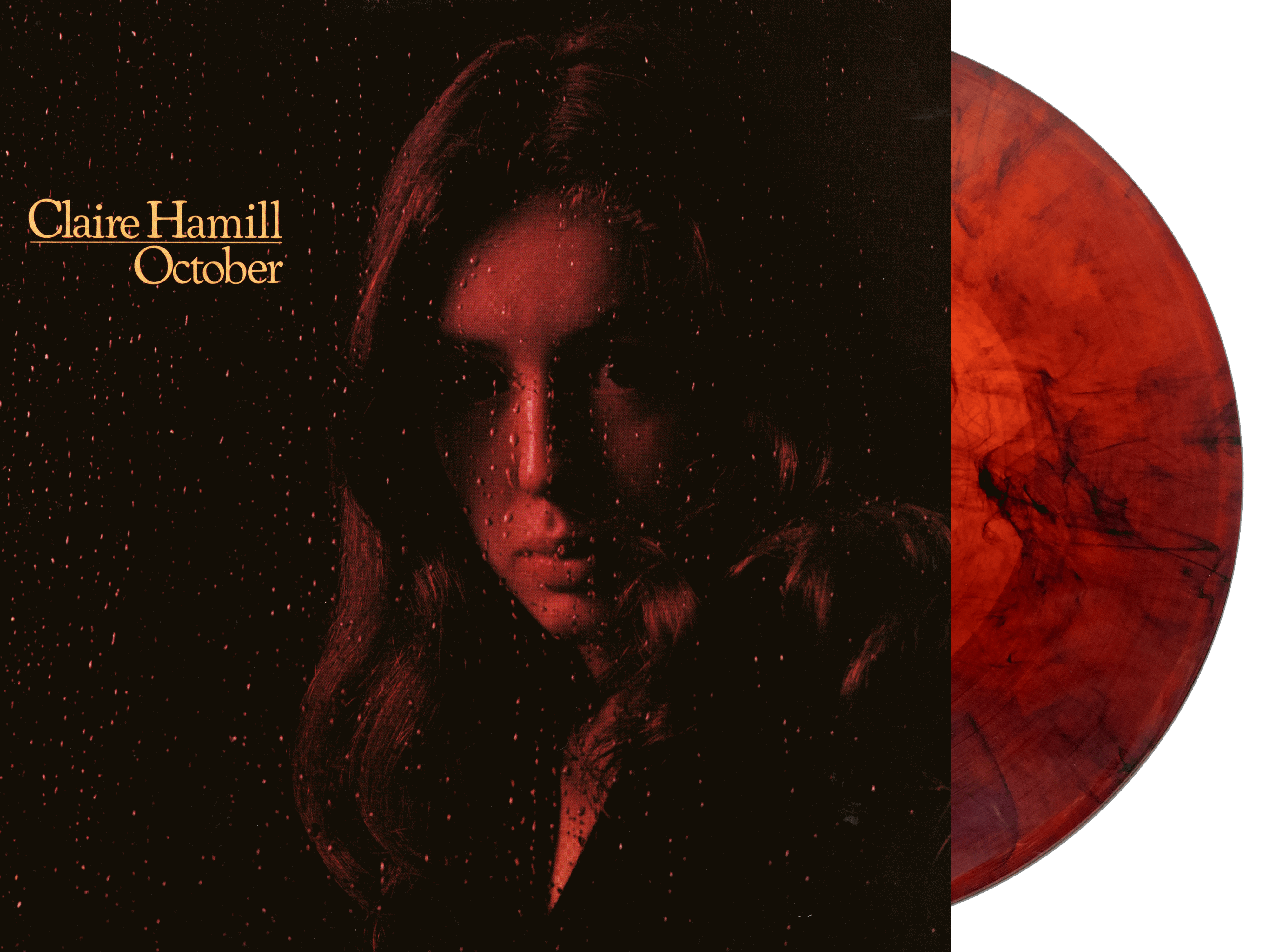 Claire Hamill - October [LP] Red Marble