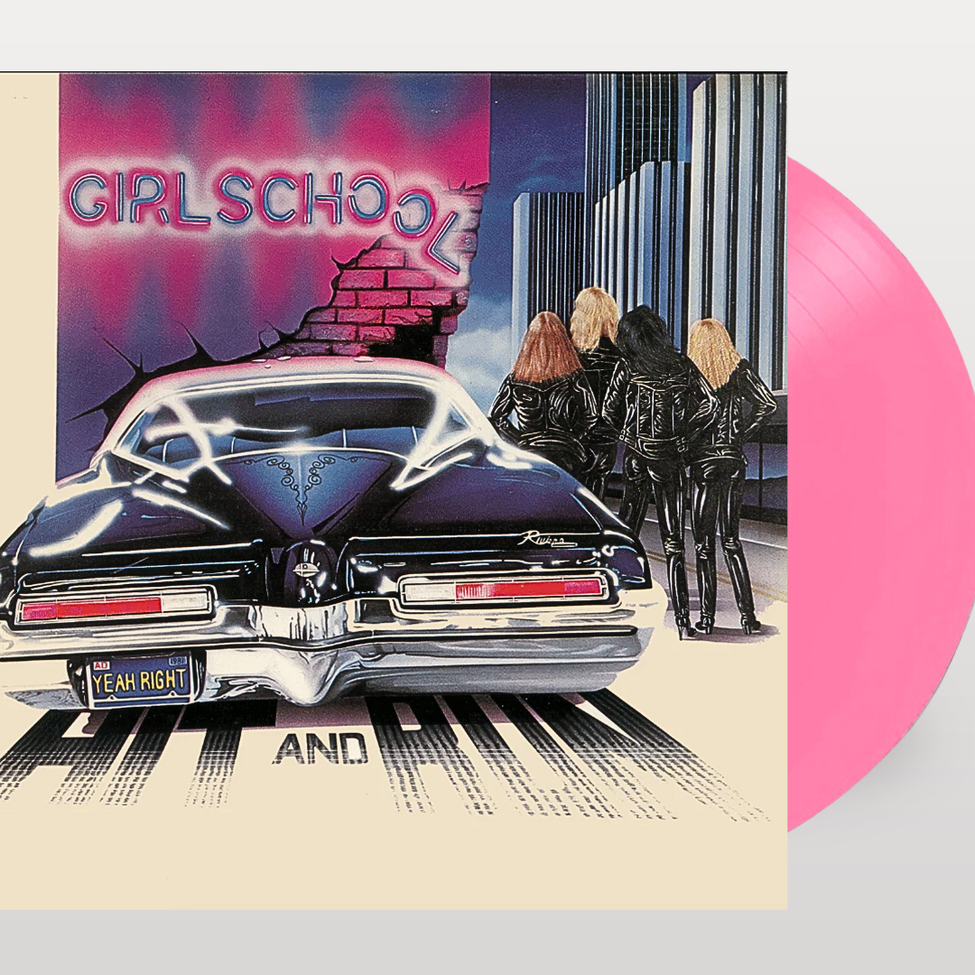 Girlschool - Hit And Run [LP] Pink