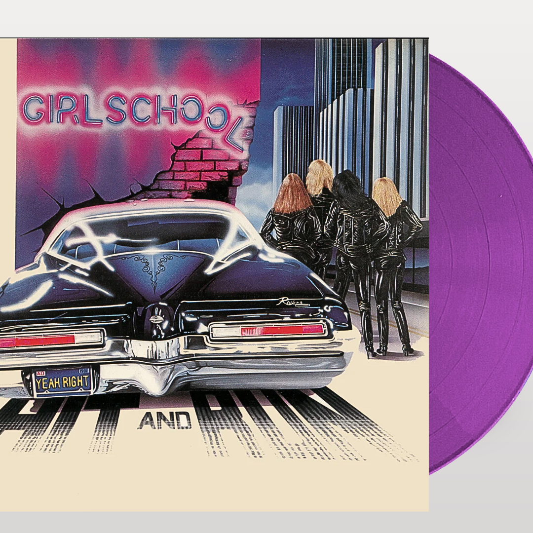 Girlschool - Hit And Run [LP] Purple