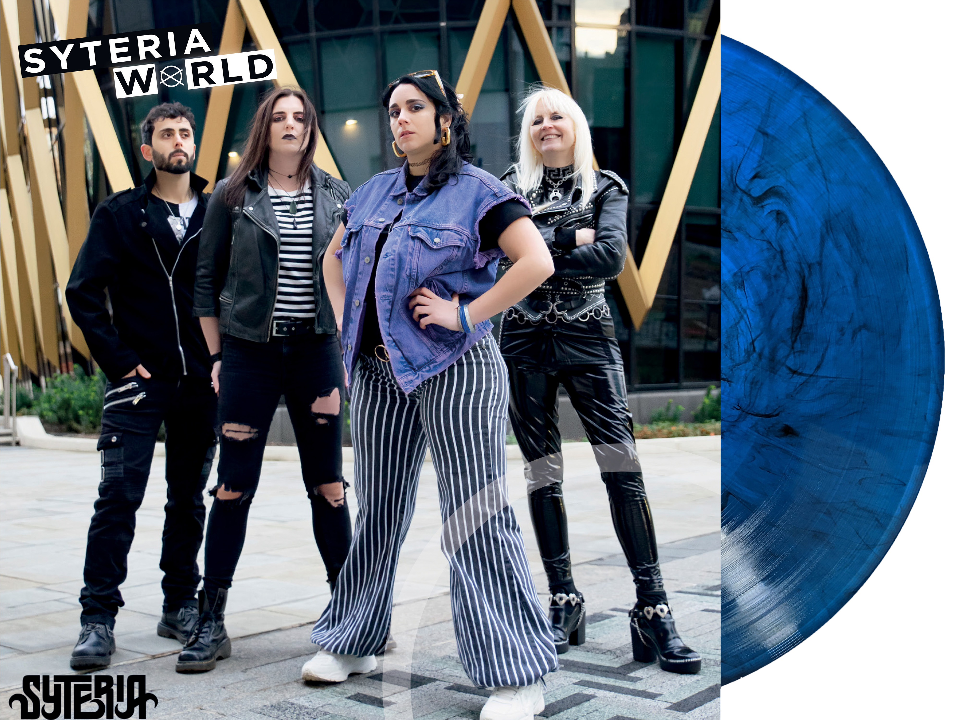 Syteria - Syteria World [LP] Blue Marble